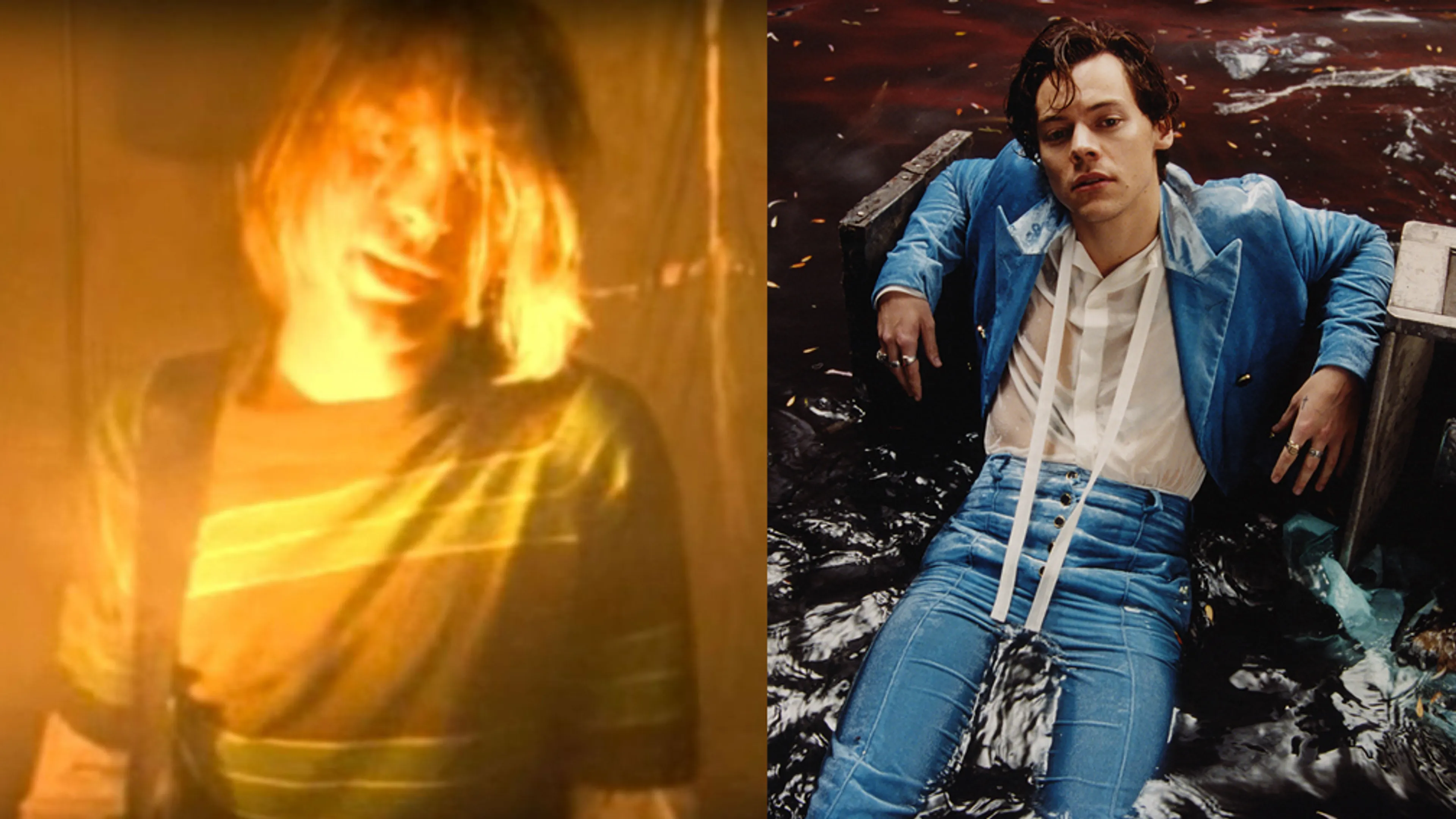 Watch Harry Styles Cover Nirvana's Smells Like Teen Spirit Live