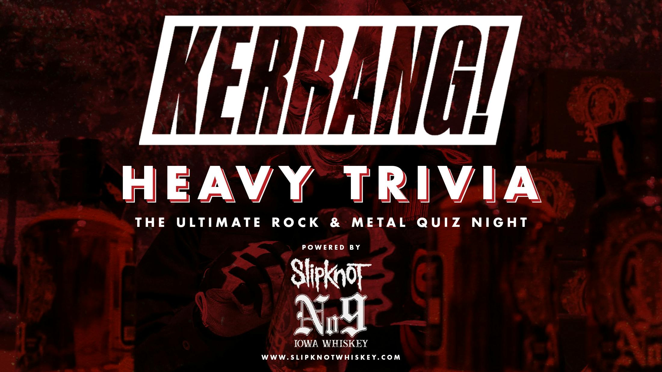 The Kerrang! Heavy Trivia Quiz Returns On August 6