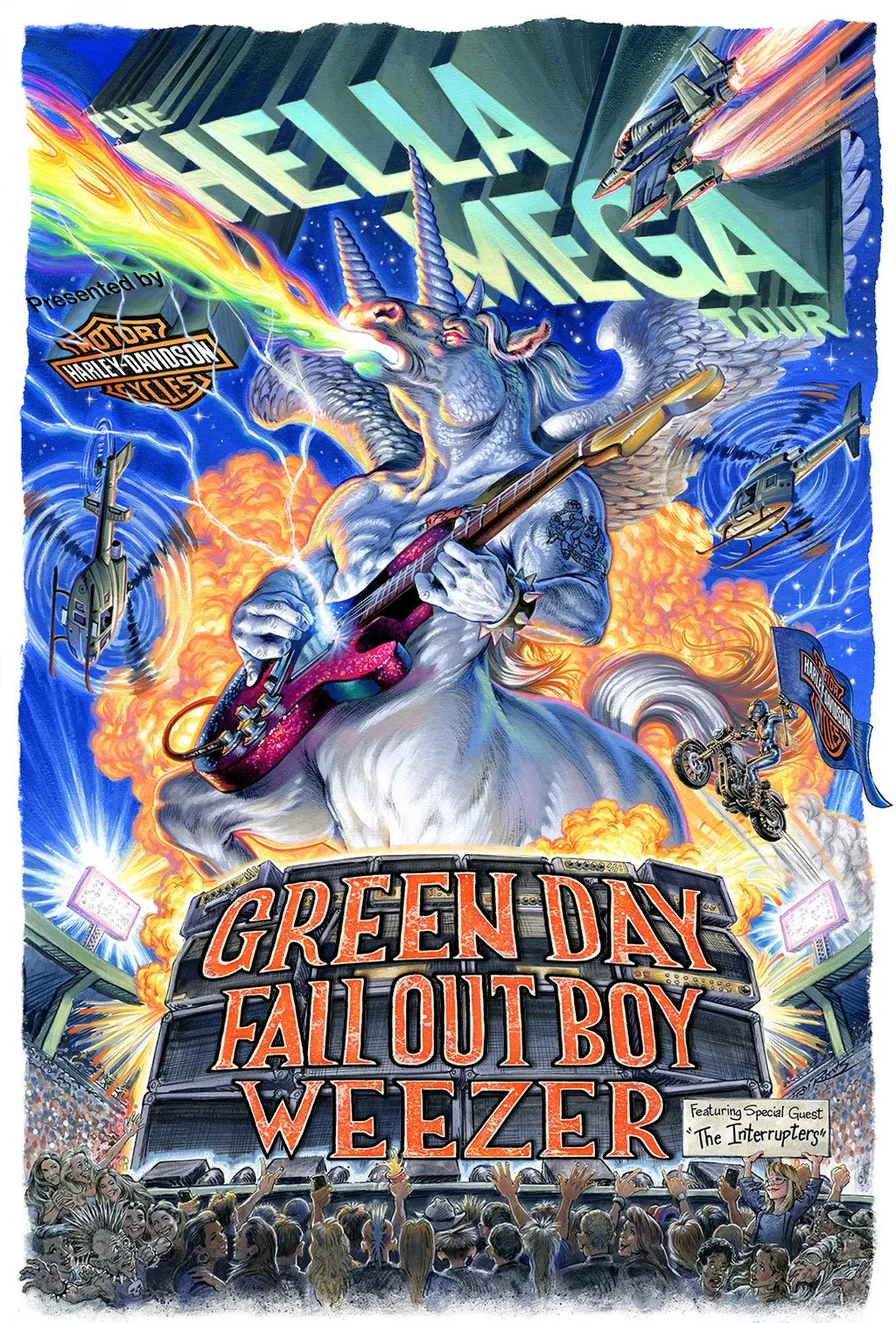 Hella Mega Tour Poster