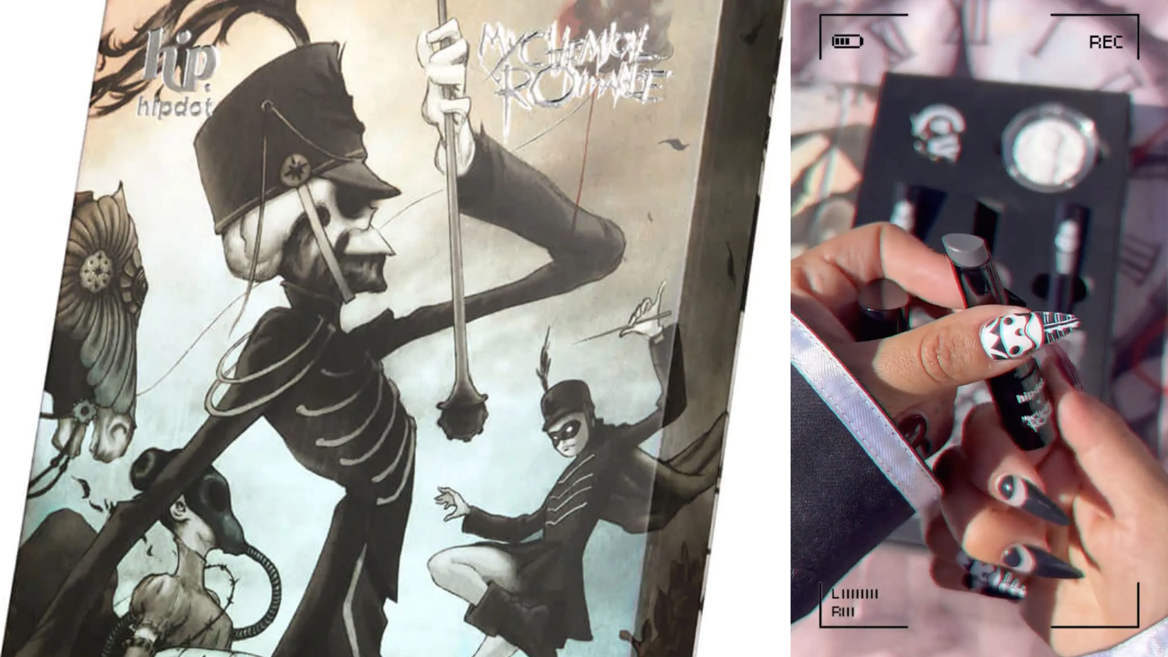 My Chem and HipDot launch new Black Parade make-up collection