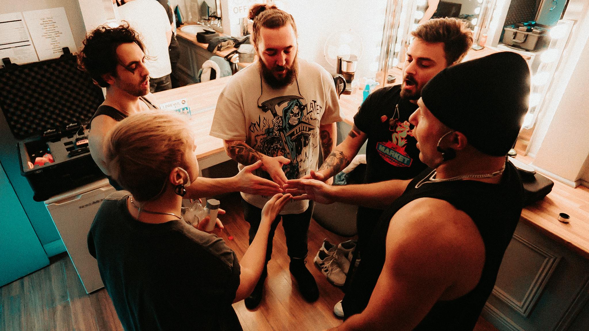 Lunch meat, making friends and broken-down buses: Life on the road with I Prevail