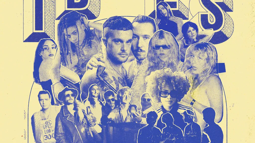 IDLES Block Party shows at Bristols Queen Square 2025 poster header