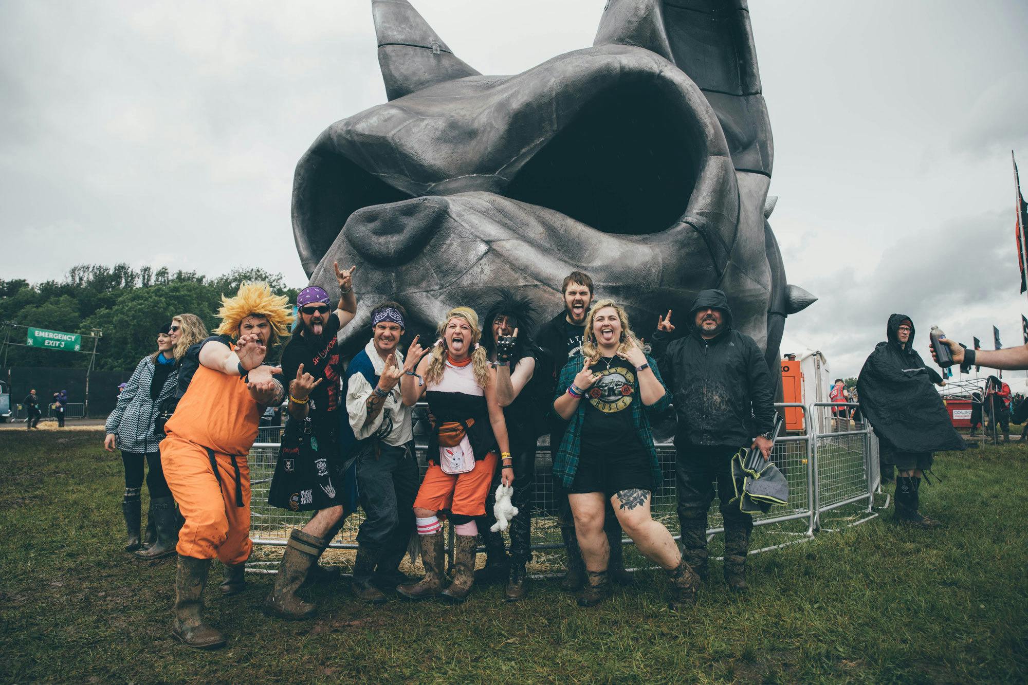 In Pictures: The Hair Metal Fans Of Download Festival