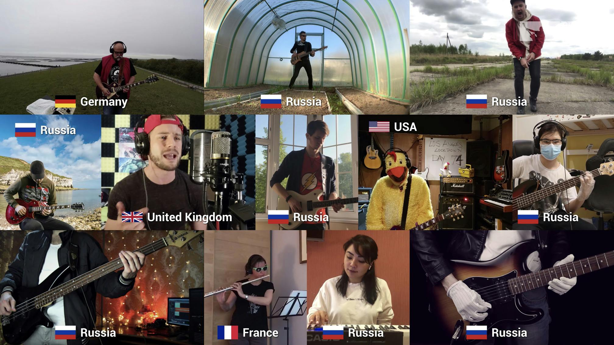 Watch 266 Musicians In 35 Different Countries Perform Linkin Park's In The End