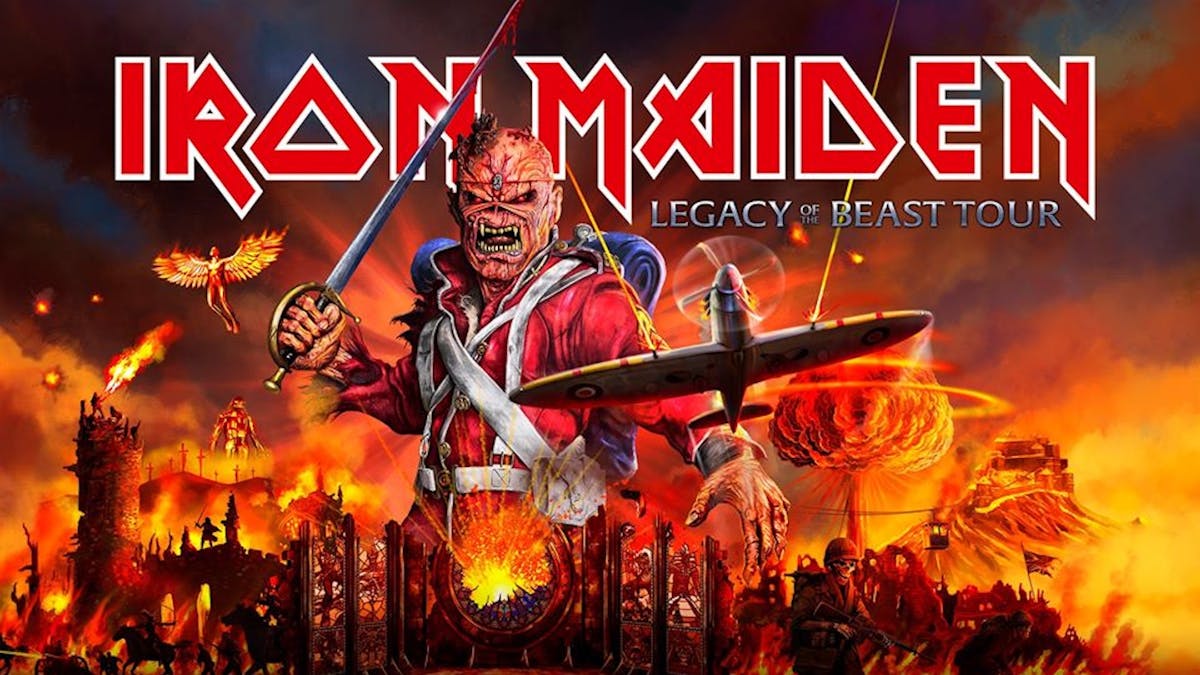 iron maiden tour list