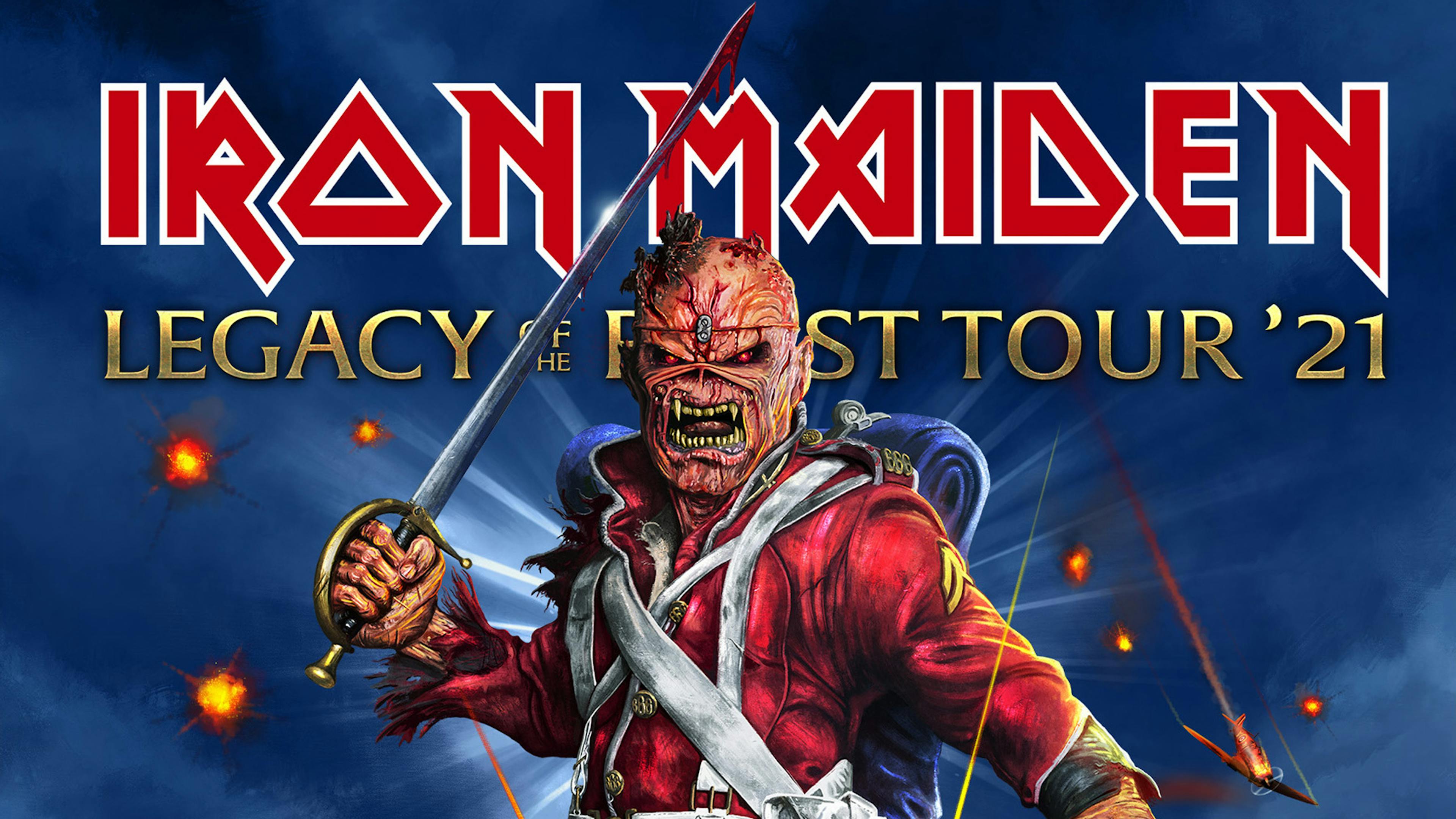 Iron Maiden Add Final Dates To Legacy Of The Beast 2021 European Tour