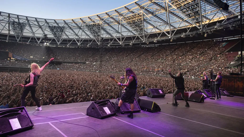 Iron Maiden London Stadium West Ham live June 2025 credit John Mc Murtrie header