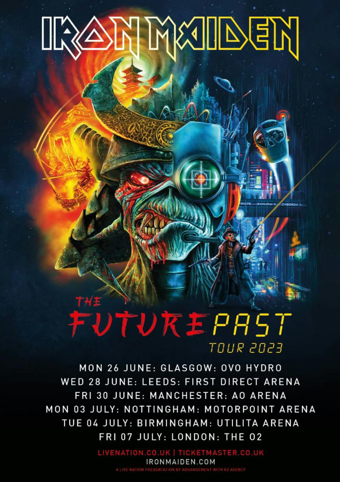 Iron Maiden announce 2023 The Future Past UK and European… Kerrang!