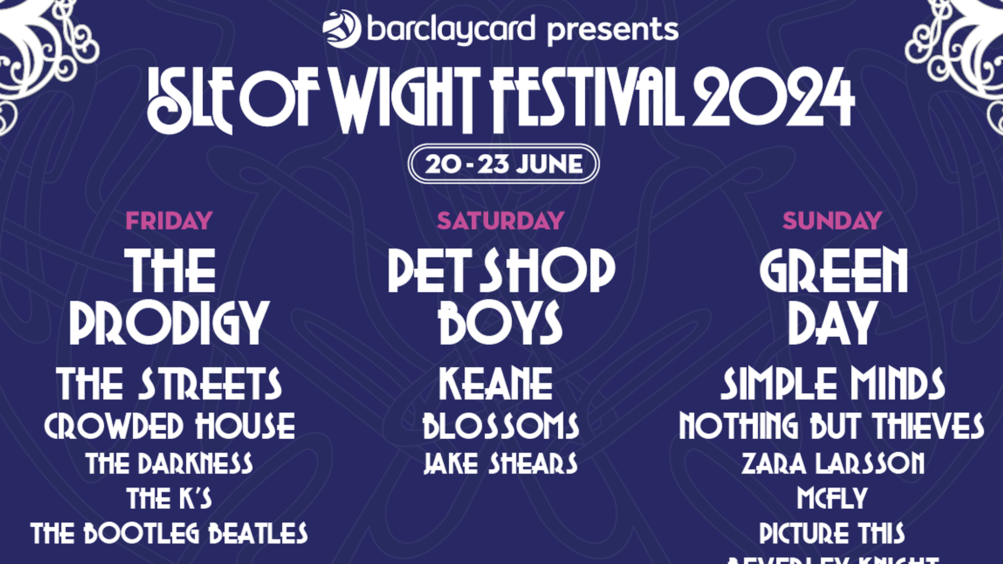 Green Day And The Prodigy To Headline Isle Of Wight Festival 2024