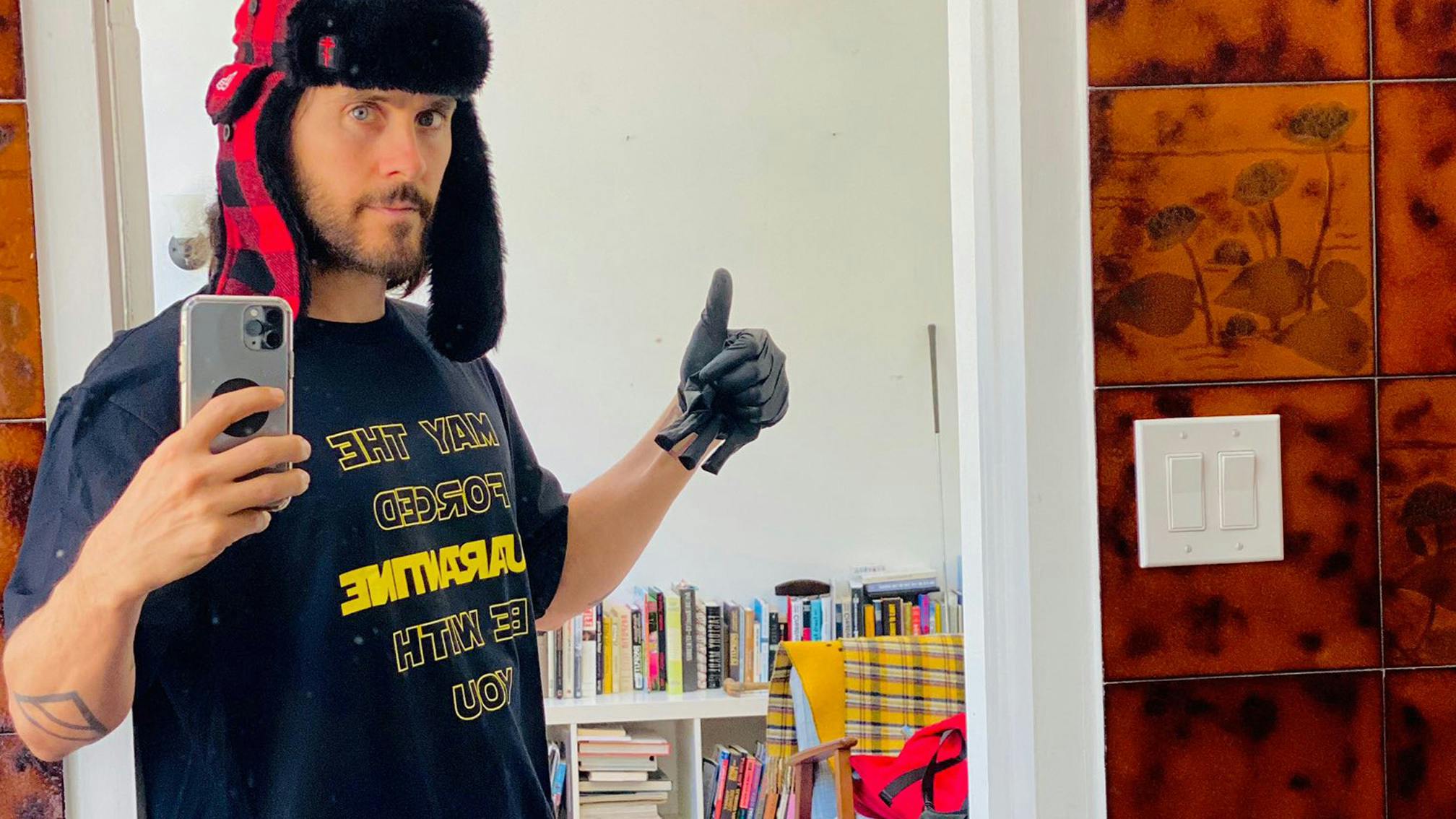 Jared Leto Releases Star Wars-Themed Quarantine T-Shirt For Charity