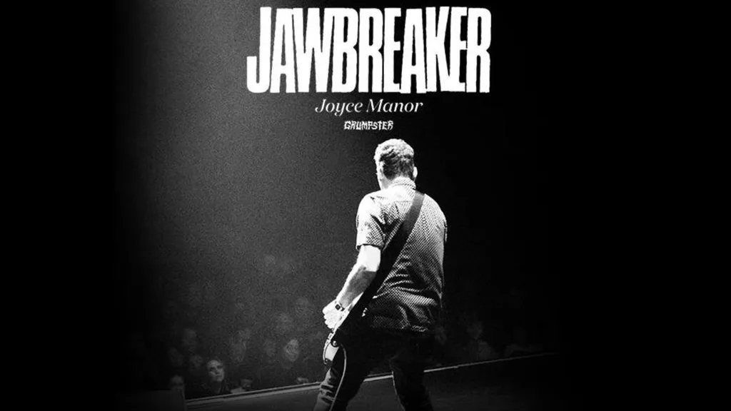 Jawbreaker tour poster header 2023 promo