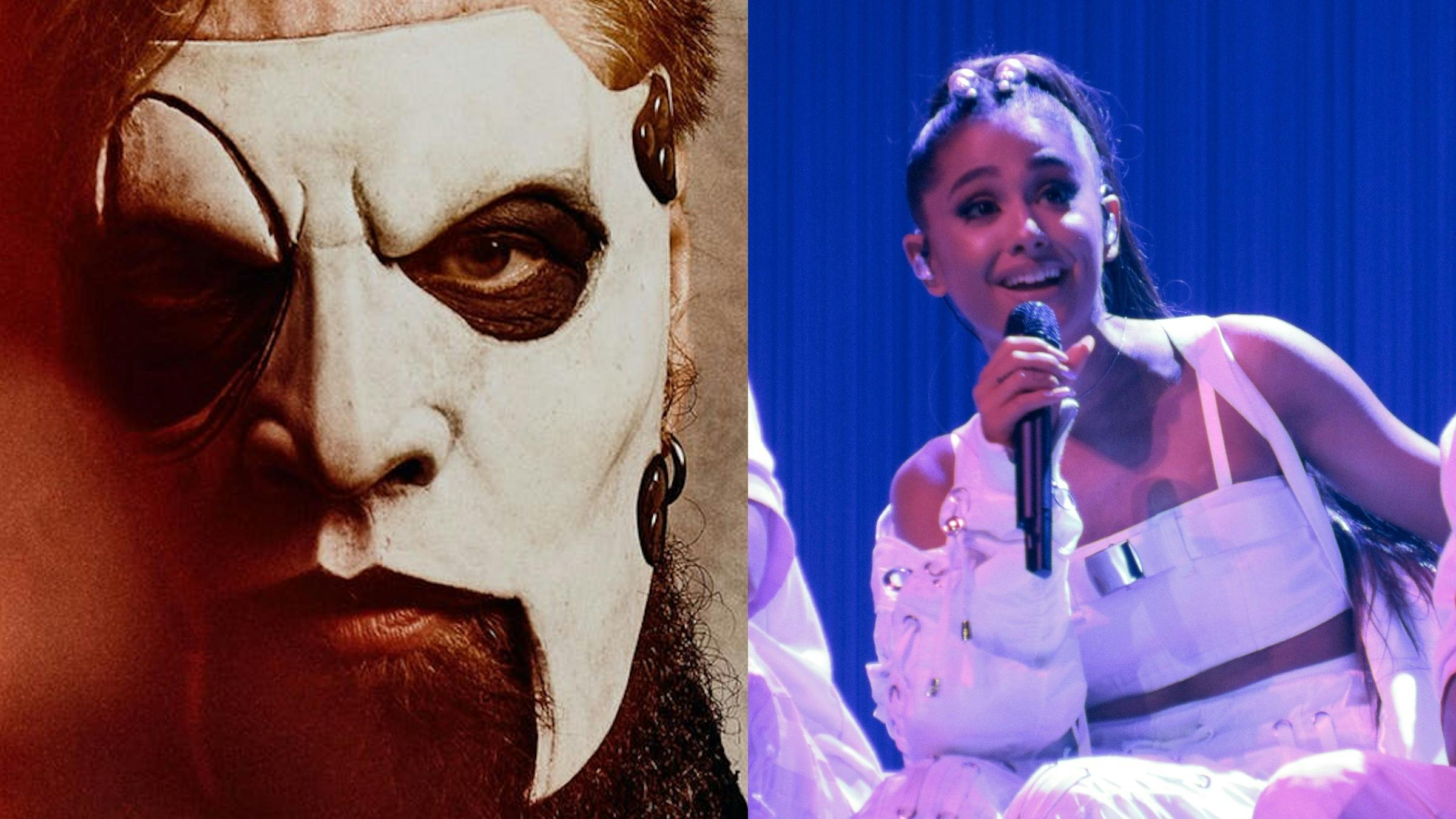 Slipknot's Jim Root Loves Pop Music, Had His "Mind Blown" By Ariana Grande