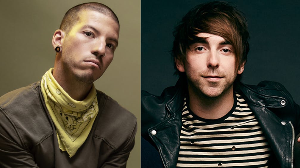 Watch twenty one pilots' Josh Dun And All Time Low's Alex Gaskarth Performing With blink-182 Last Night