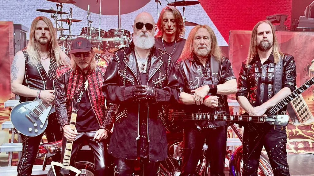 Judas Priest July 2025 promo credit Jayne Andrews