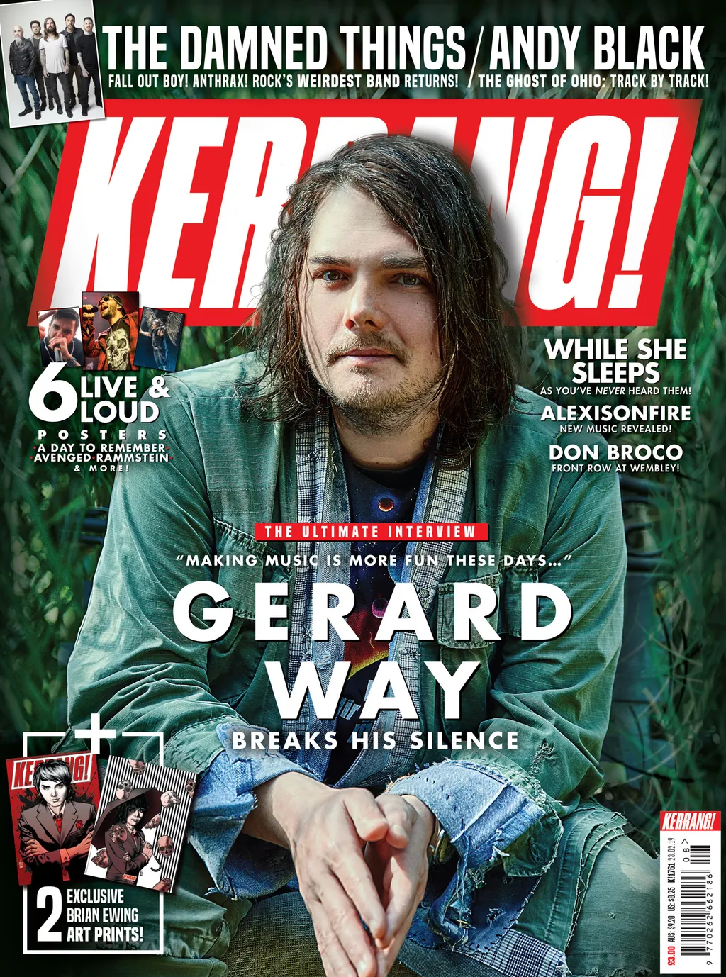 K1761 Gerard Way Cover