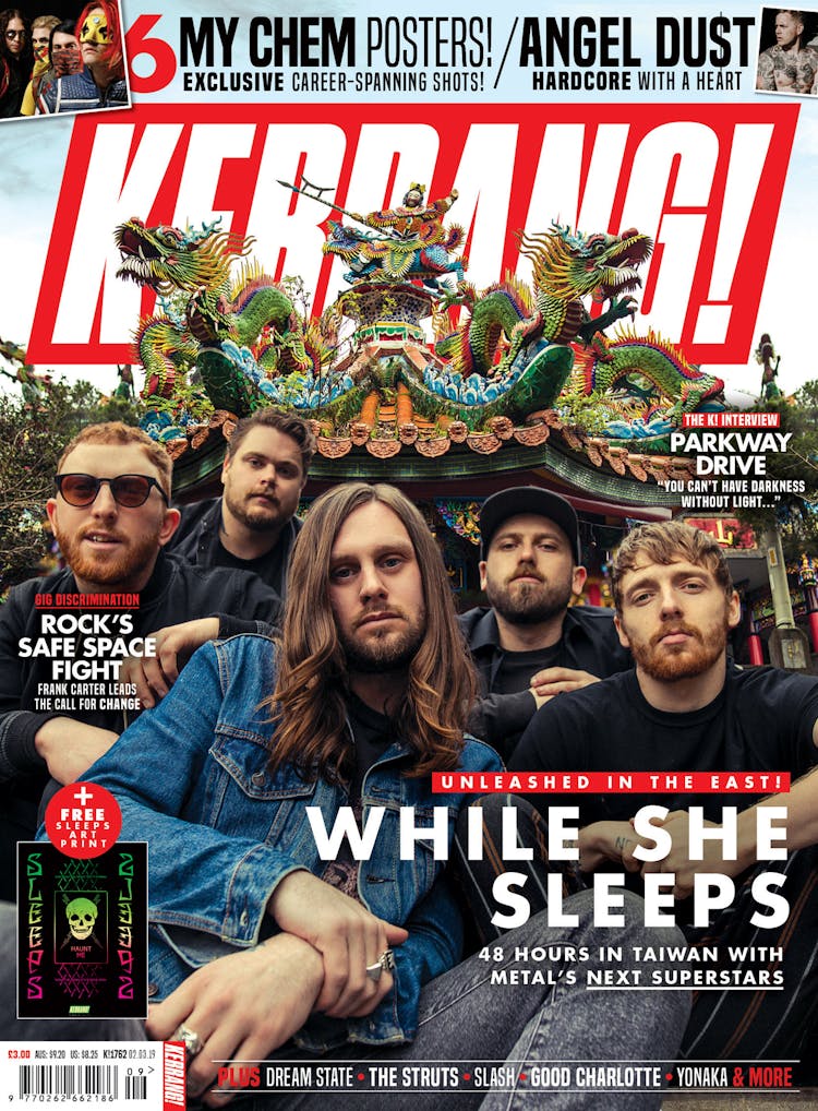 Loz Taylor While She Sleeps Cant Sound Like Anyone Else Kerrang