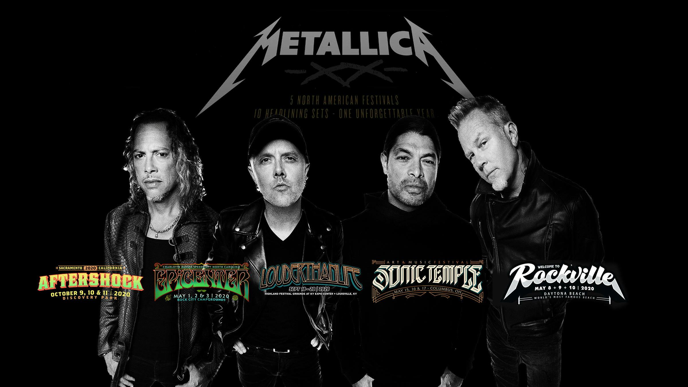 Metallica Announce Two Headlining Sets At Every Danny Wimmer Festival Of 2020