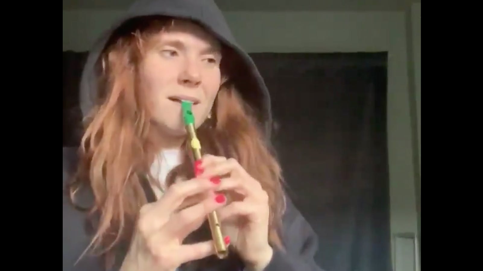 Here's Kate Nash Playing Enter Sandman On A Penny Whistle