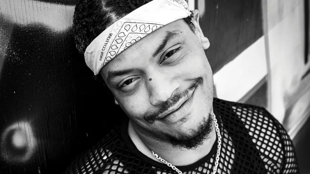 Kid Bookie 2024 Kerrang exclusive cover story header credit Paul Harries