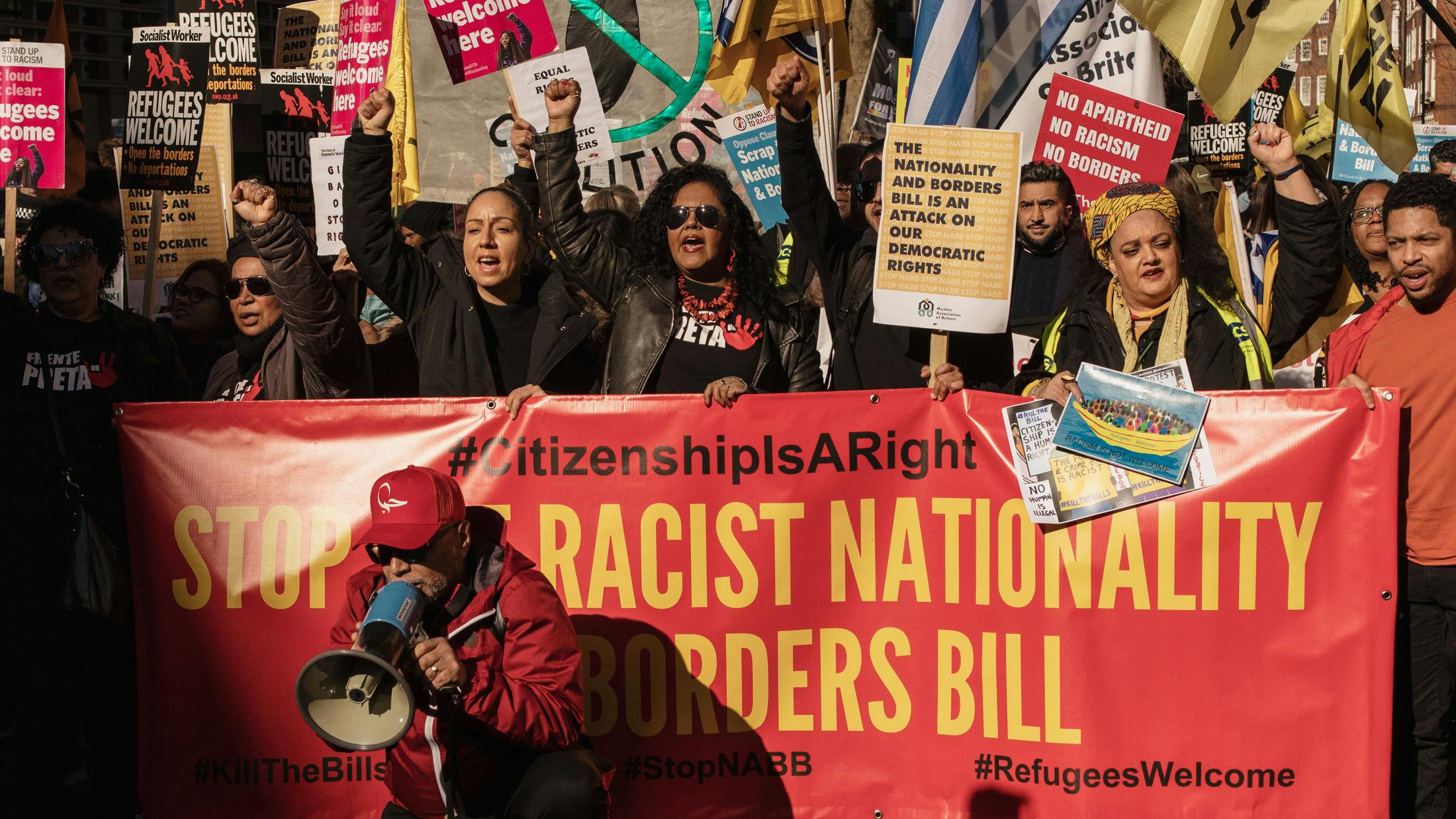“Immigrants are the foundation of this country, we’re here for them”: Inside the Nationality and Borders Bill protest