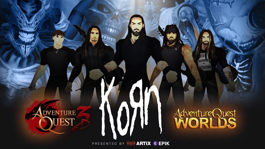 Korn Are Going To Perform A Virtual Gig In A Video Game