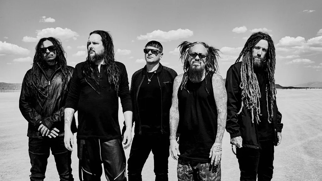 The band Korn in 2019