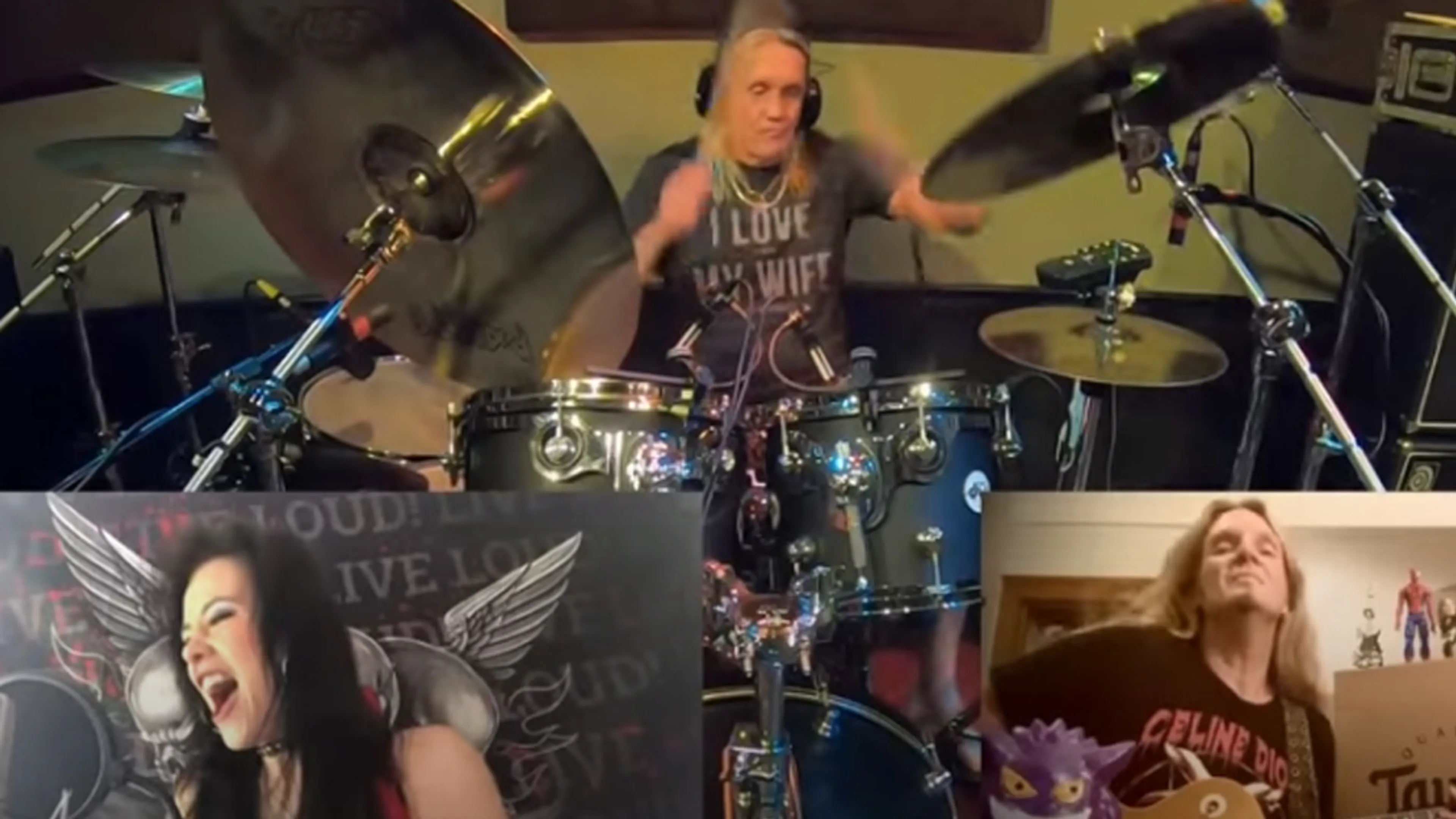 Evanescence, Iron Maiden And Whitesnake Members Jam Paul McCartney Cover