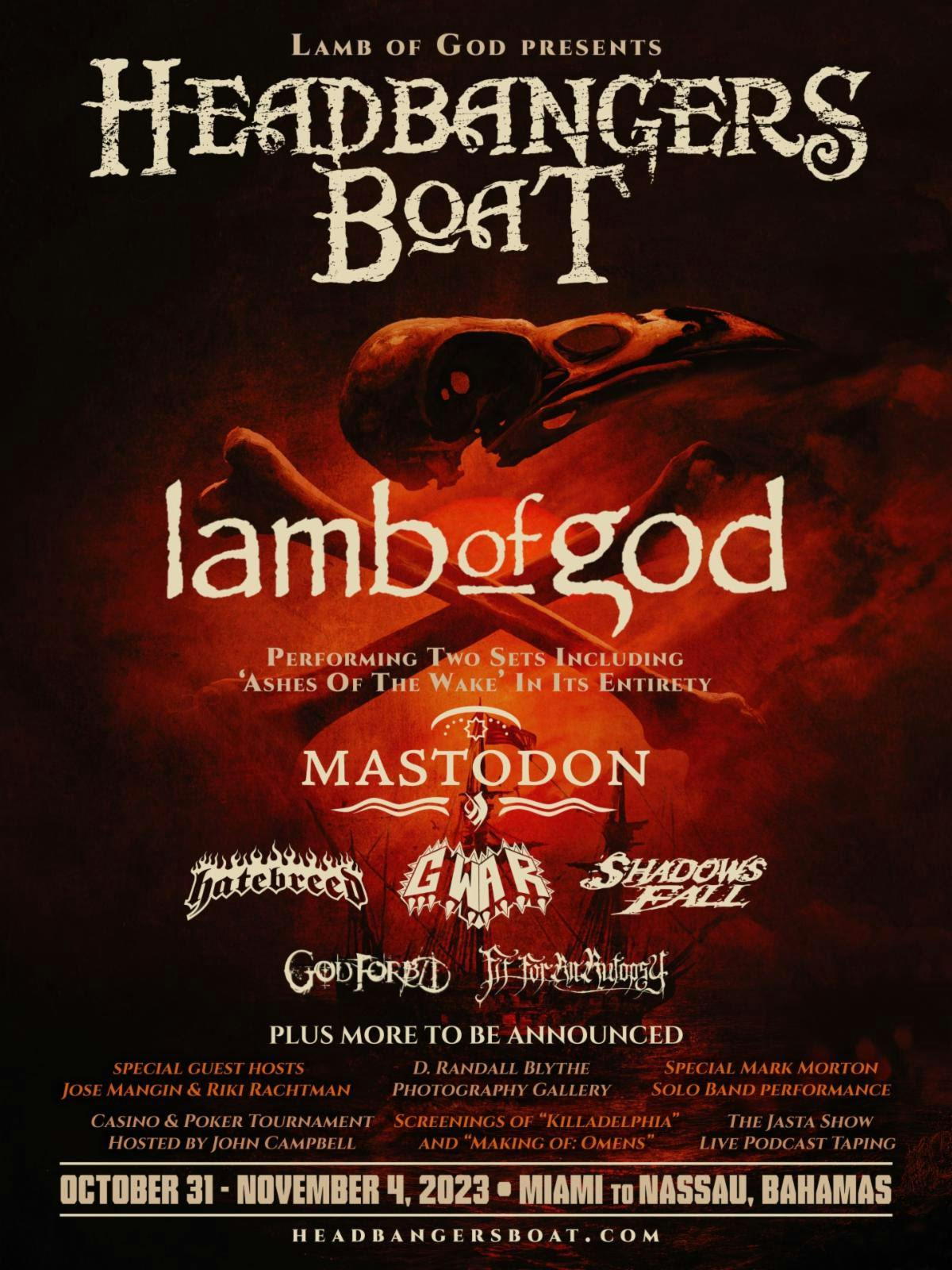 heavy metal cruise lamb of god