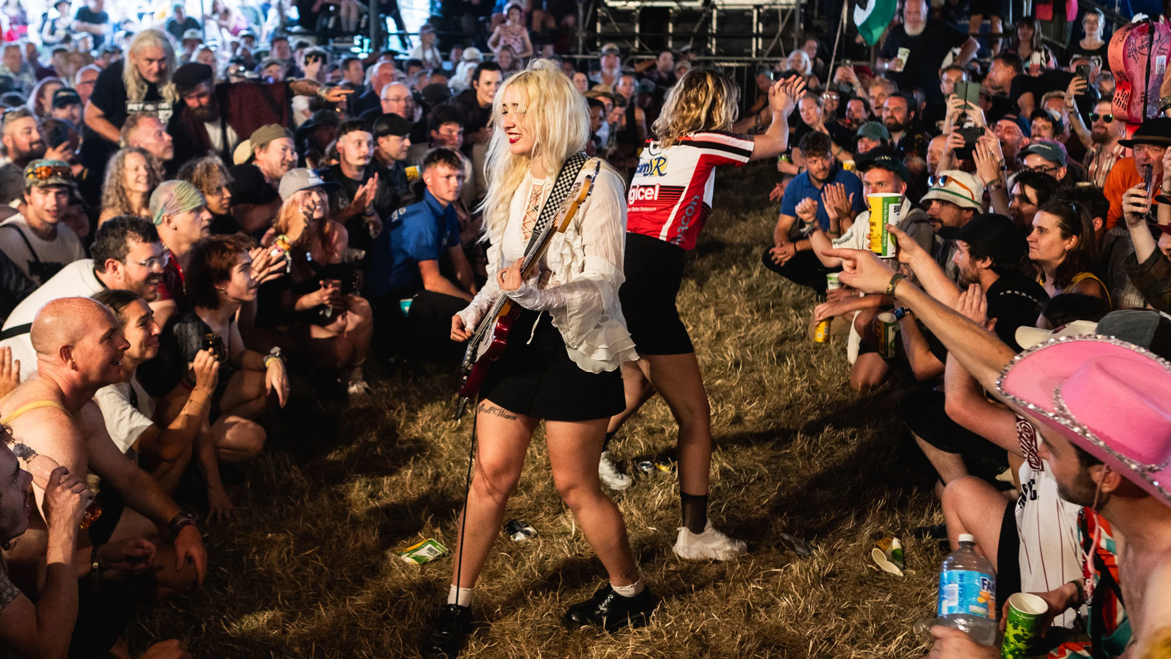 Lambrini Girls’ Selin to “withdraw” from touring: “I can’t handle the life I’m currently leading”