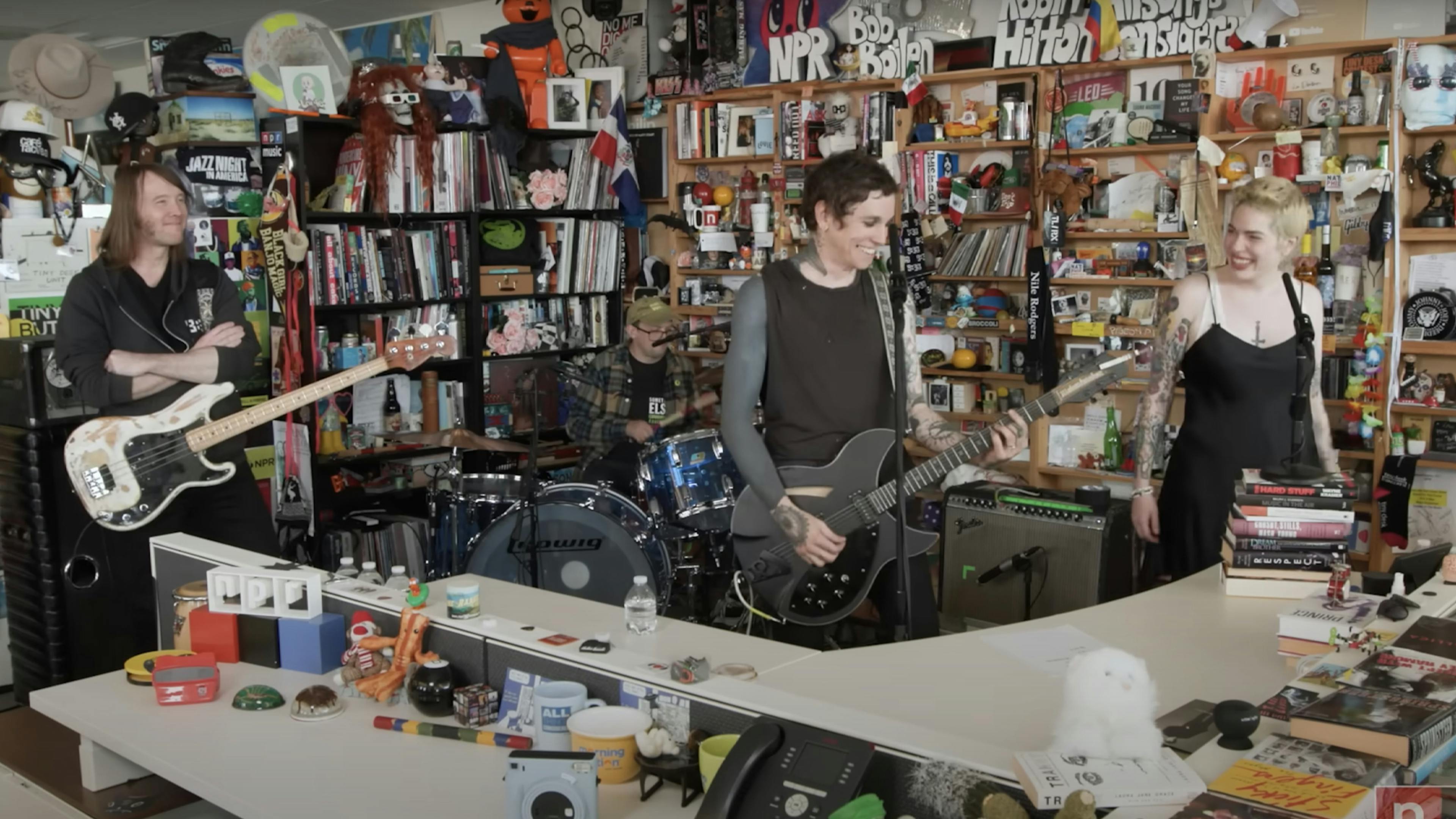 Watch Laura Jane Grace’s awesome Tiny Desk Concert with new band The Mississippi Medicals