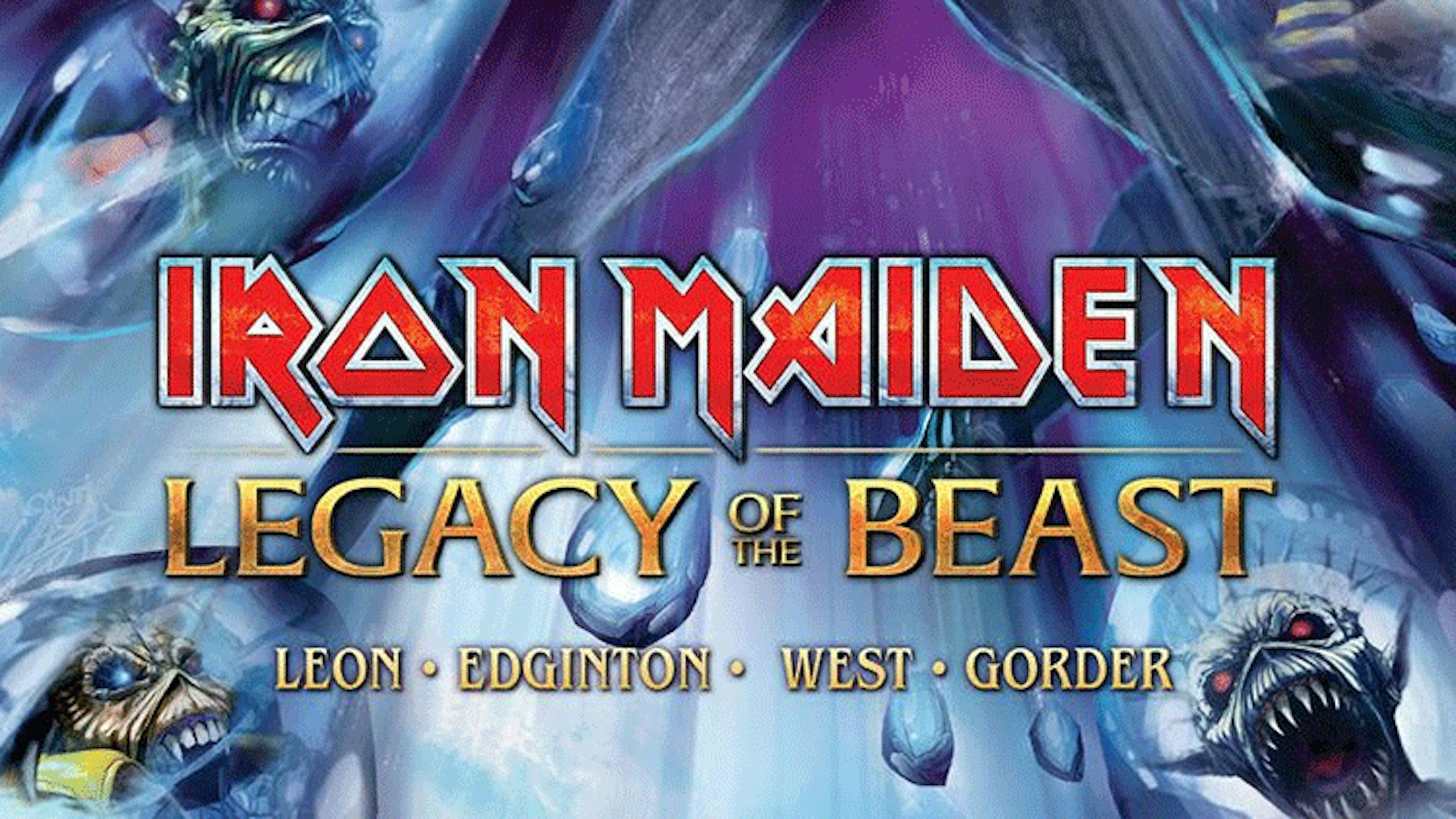 Iron Maiden Launch Legacy Of The Beast Comic Book Series