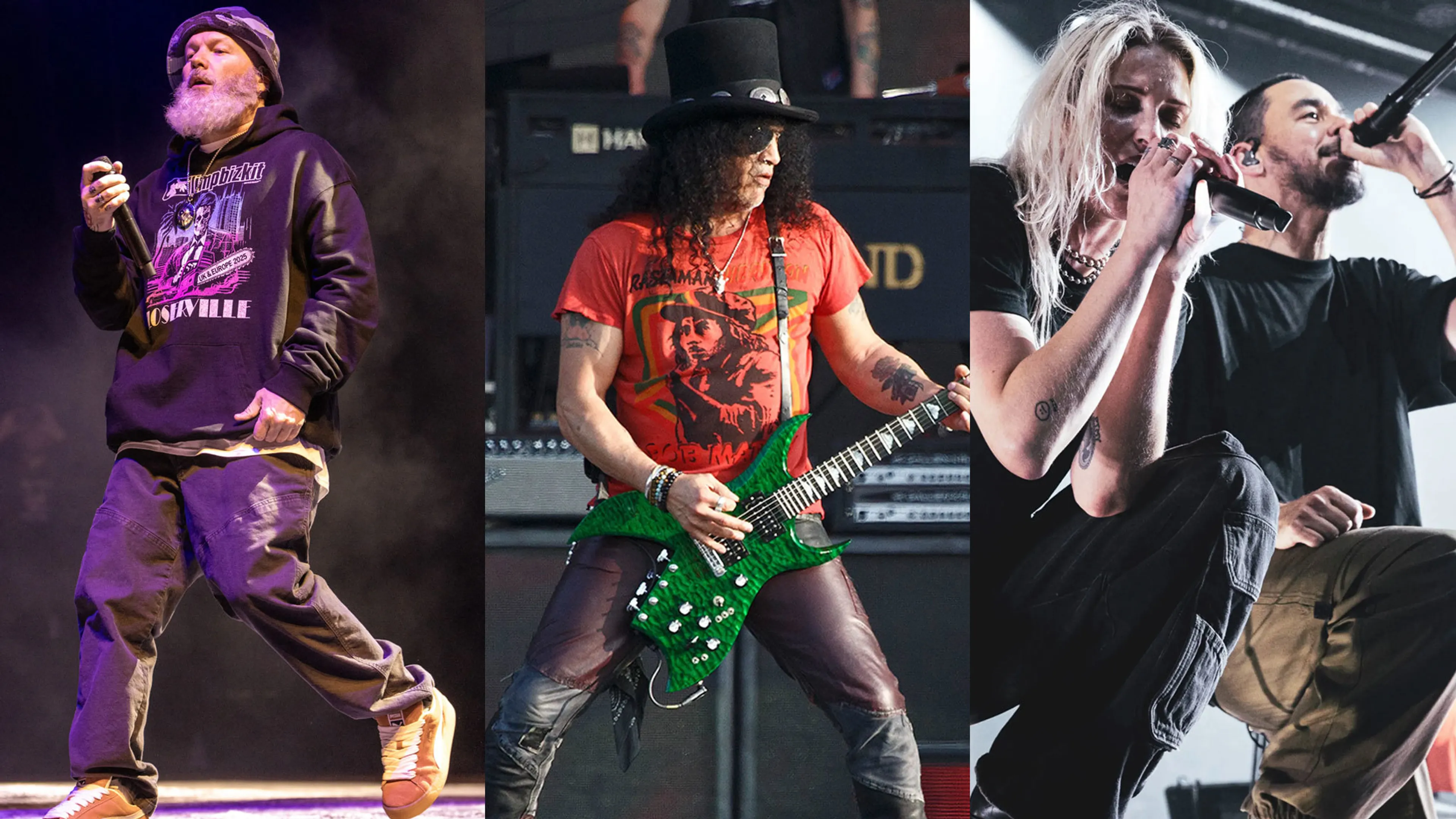 Download reveal Limp Bizkit, Guns N’ Roses, Linkin Park, plus 90 more bands