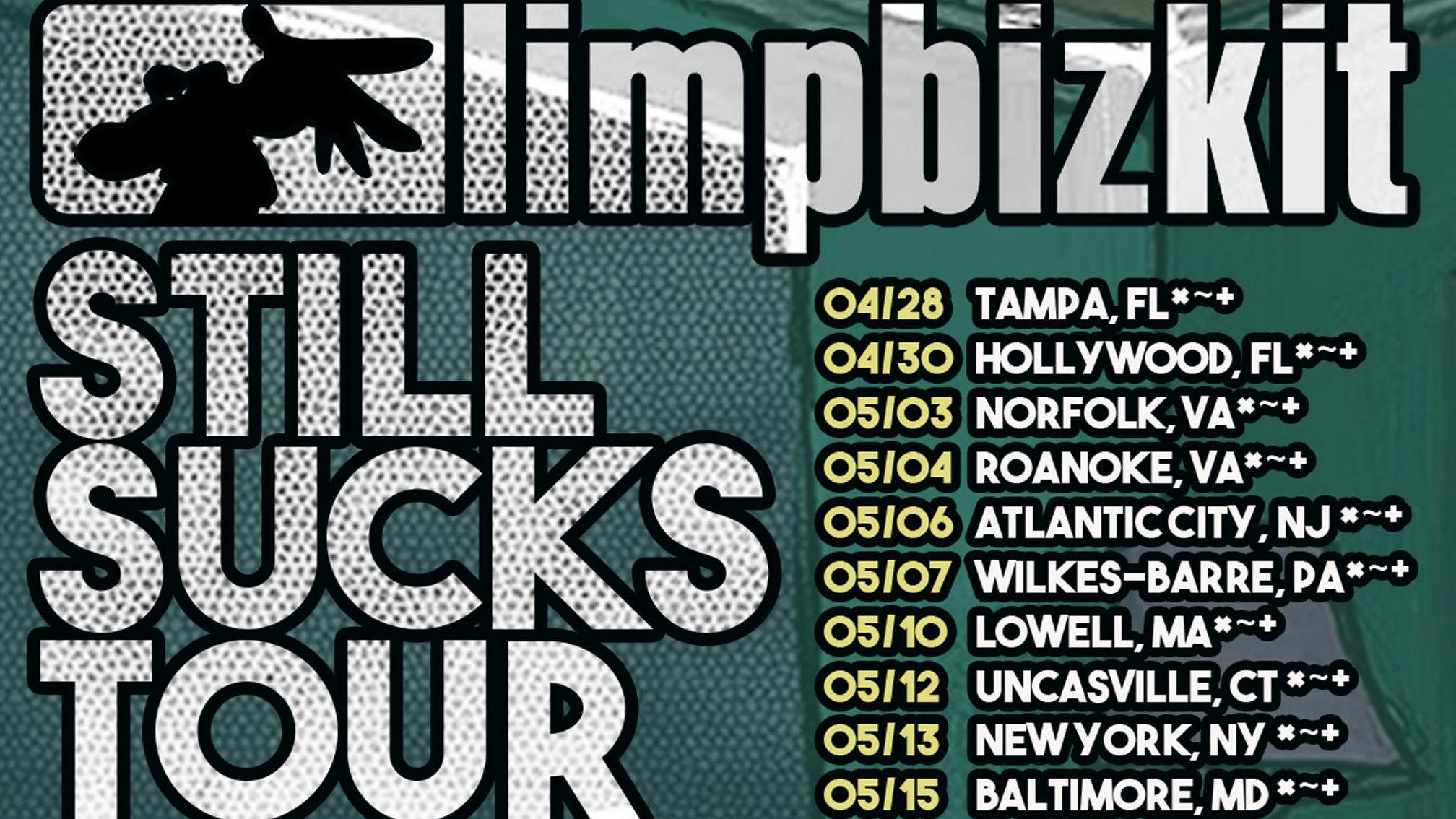 Limp Bizkit announce Still Sucks Tour of the U.S. with WARGASM and more