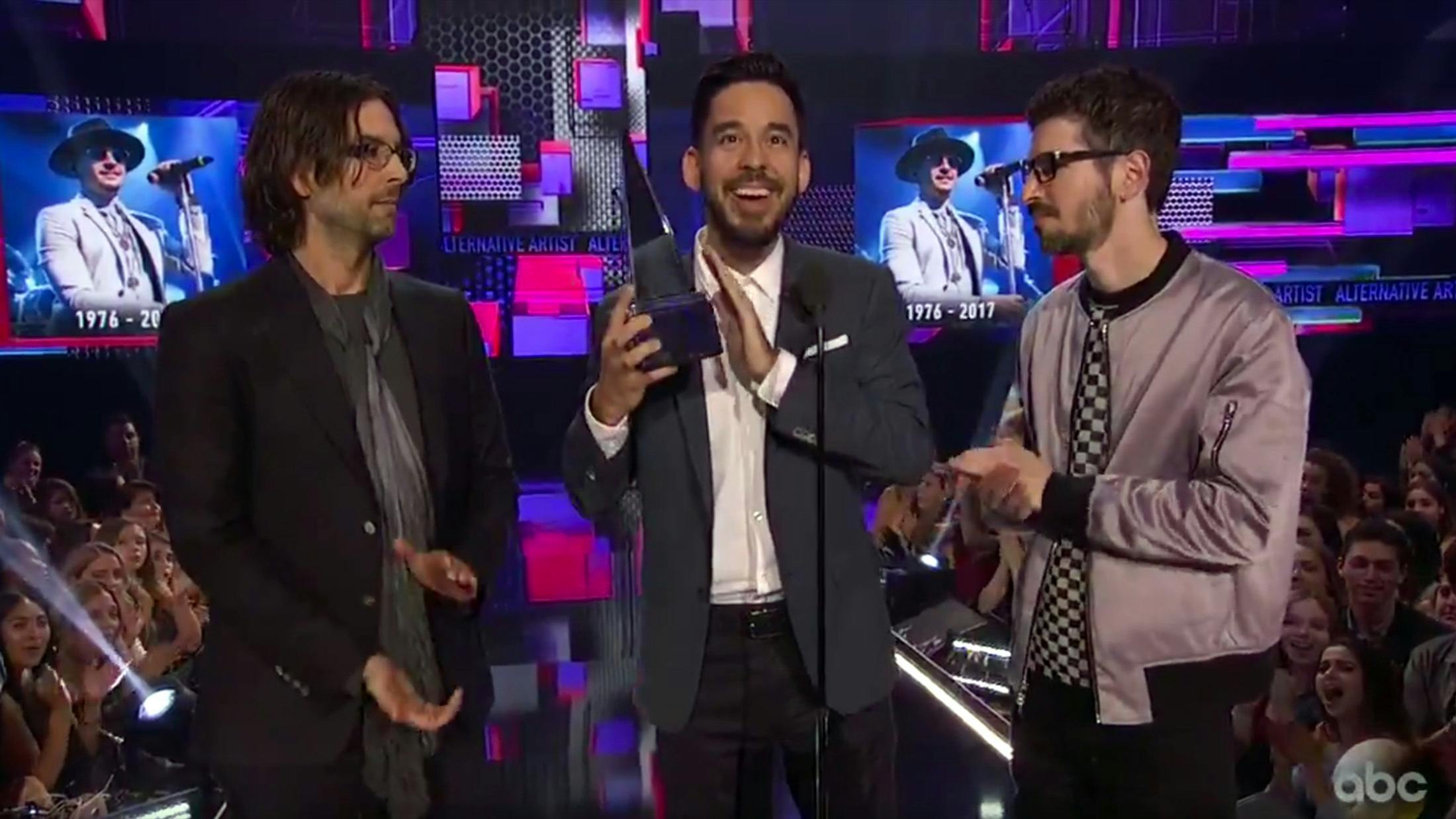 Linkin Park Honour Chester Bennington With American Music Award Win