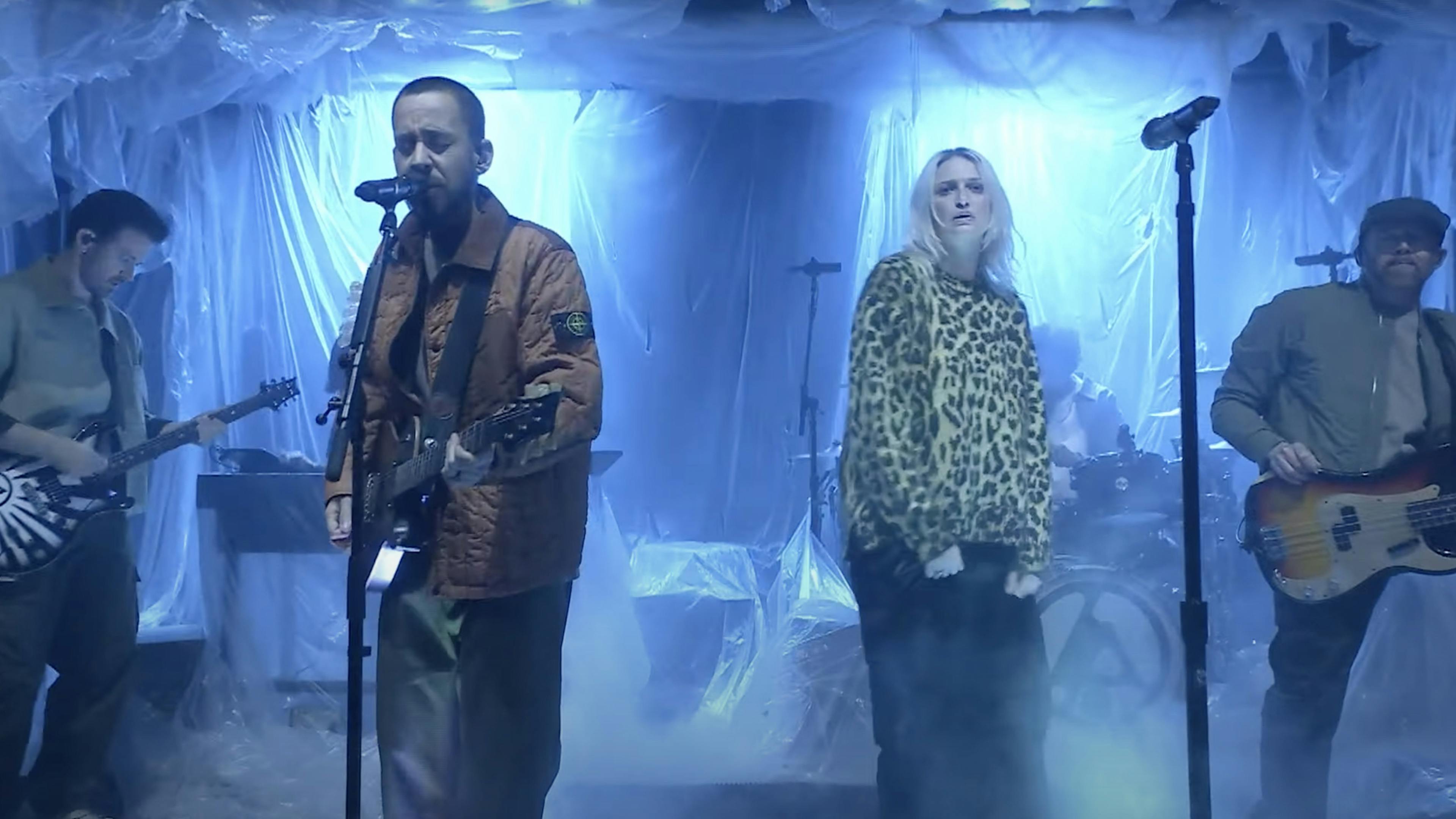 Watch Linkin Park give The Emptiness Machine its TV debut on The Tonight Show