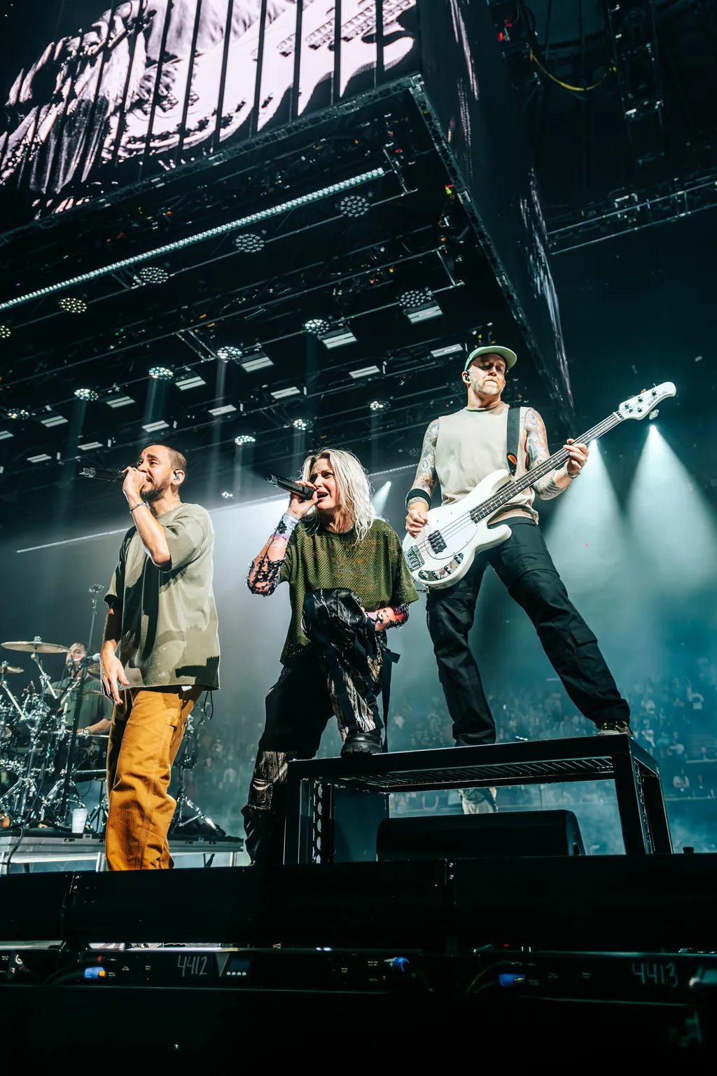 Linkin Park September 2024 live Los Angeles Kia Forum credit Alive Coverage 3