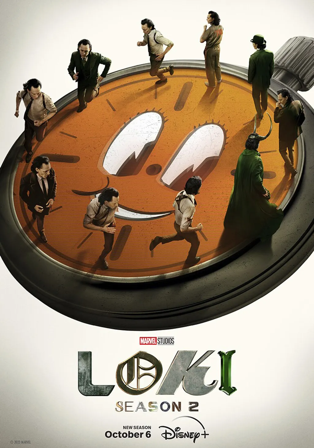 Loki season 2 Disney Marvel Tom Hiddleston poster