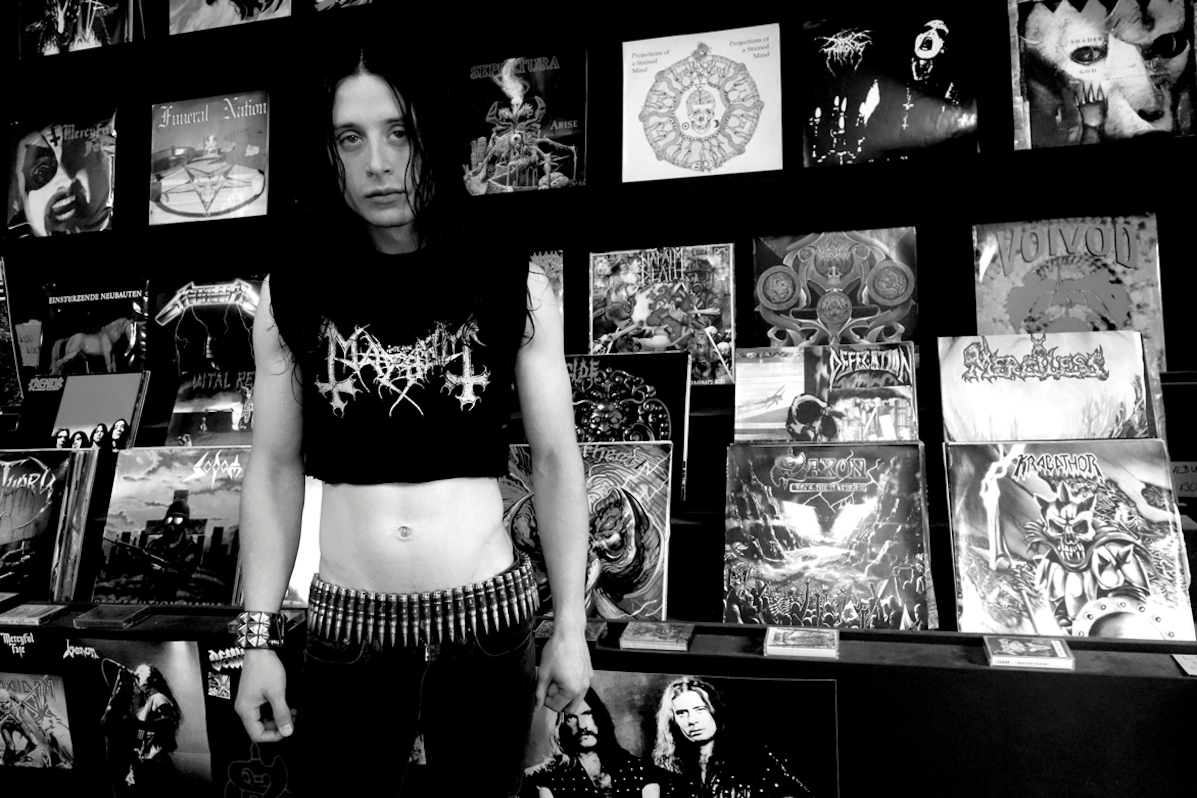 Rory Culkin as Euronymous in Lords of Chaos