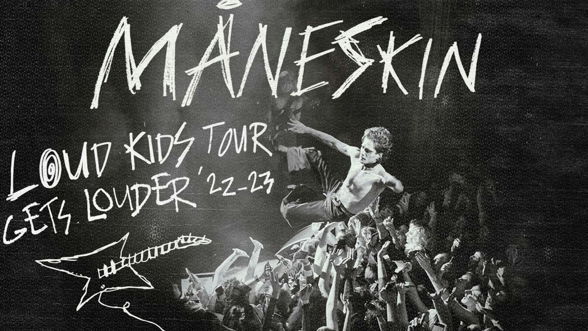 loud kid tour maneskin