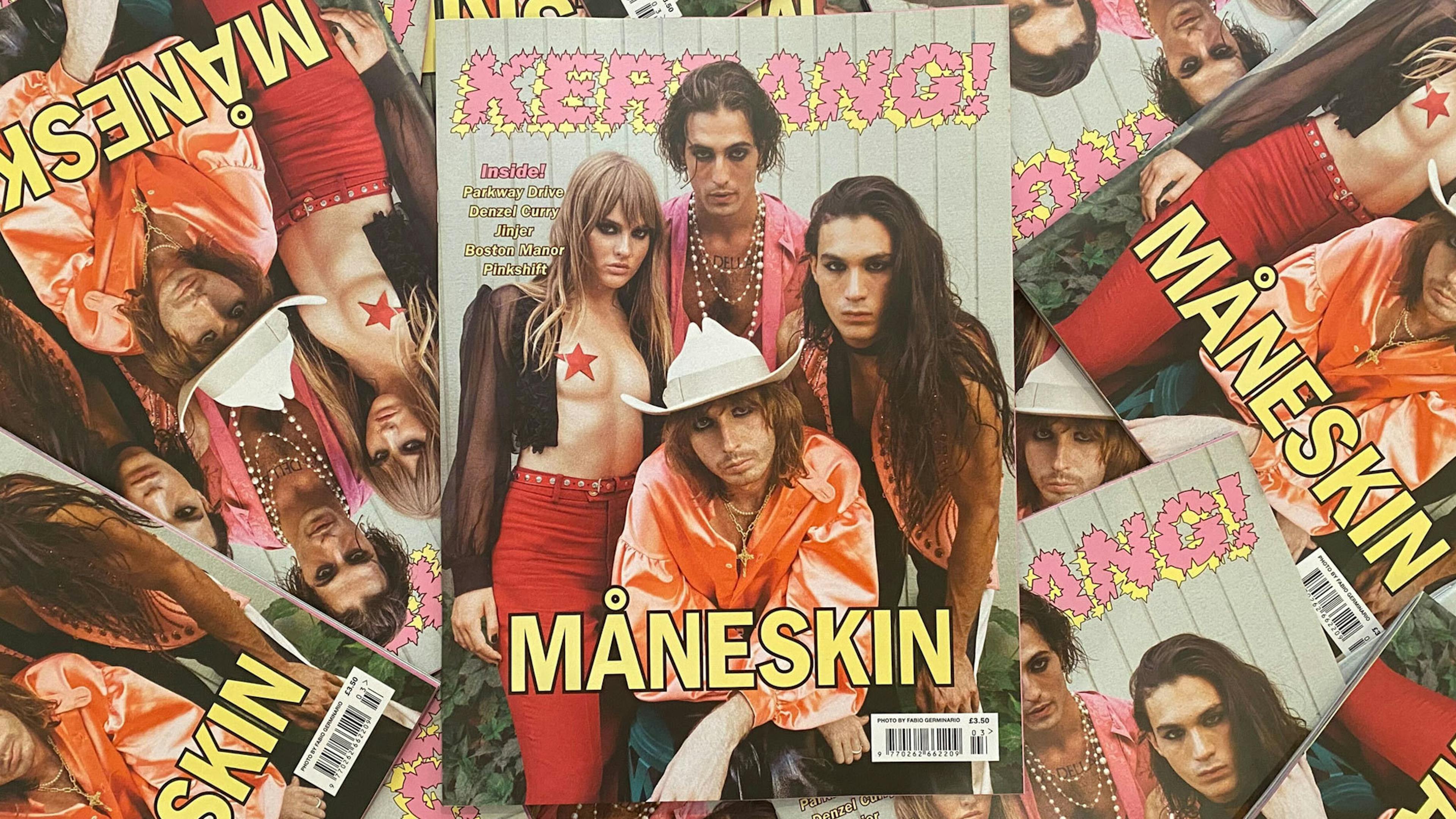 The rise of Måneskin – only in the new issue of Kerrang! magazine