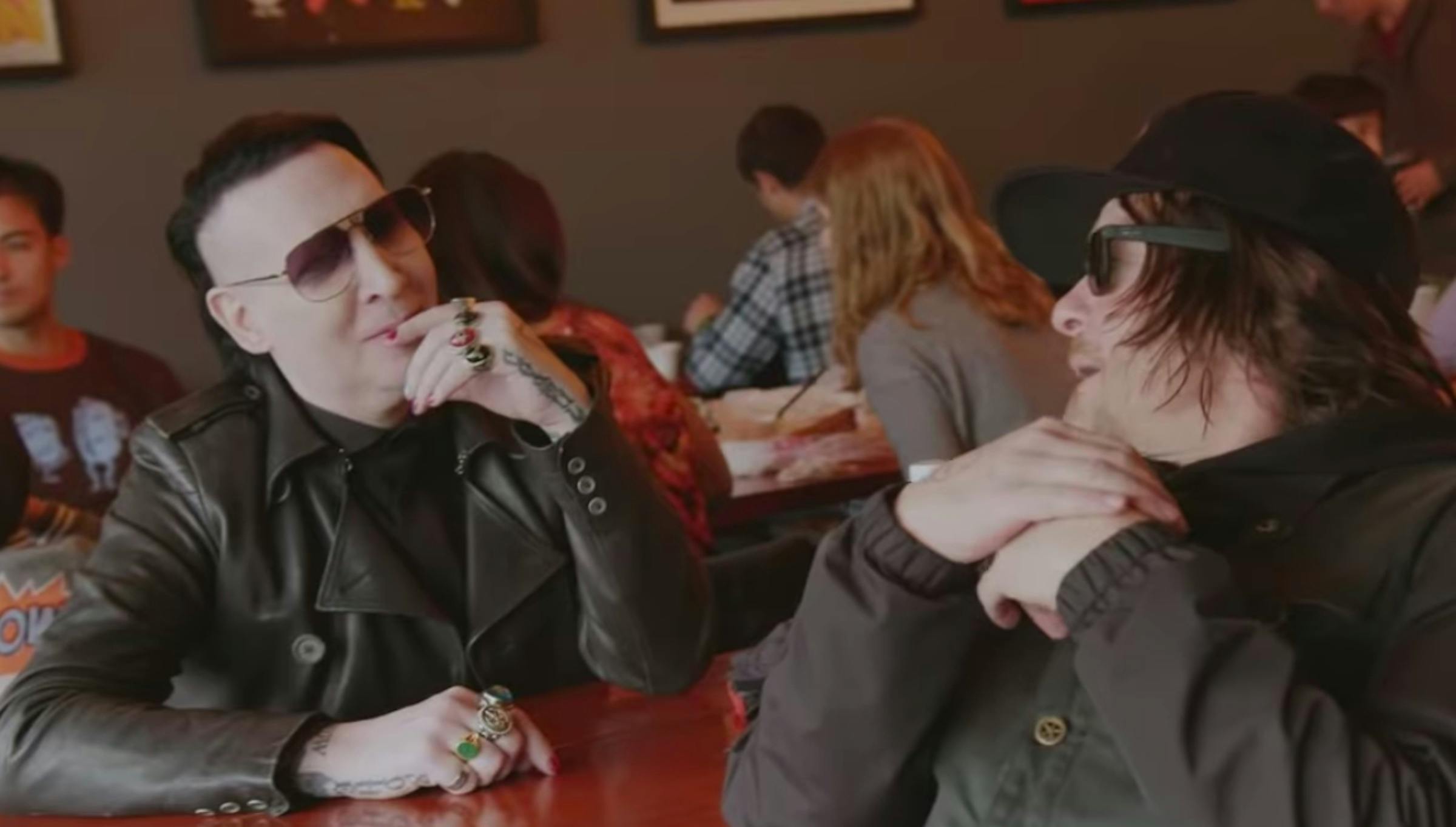 Marilyn Manson Talks Chicken And Carving Pentagrams In Chests With The Walking Dead's Norman Reedus