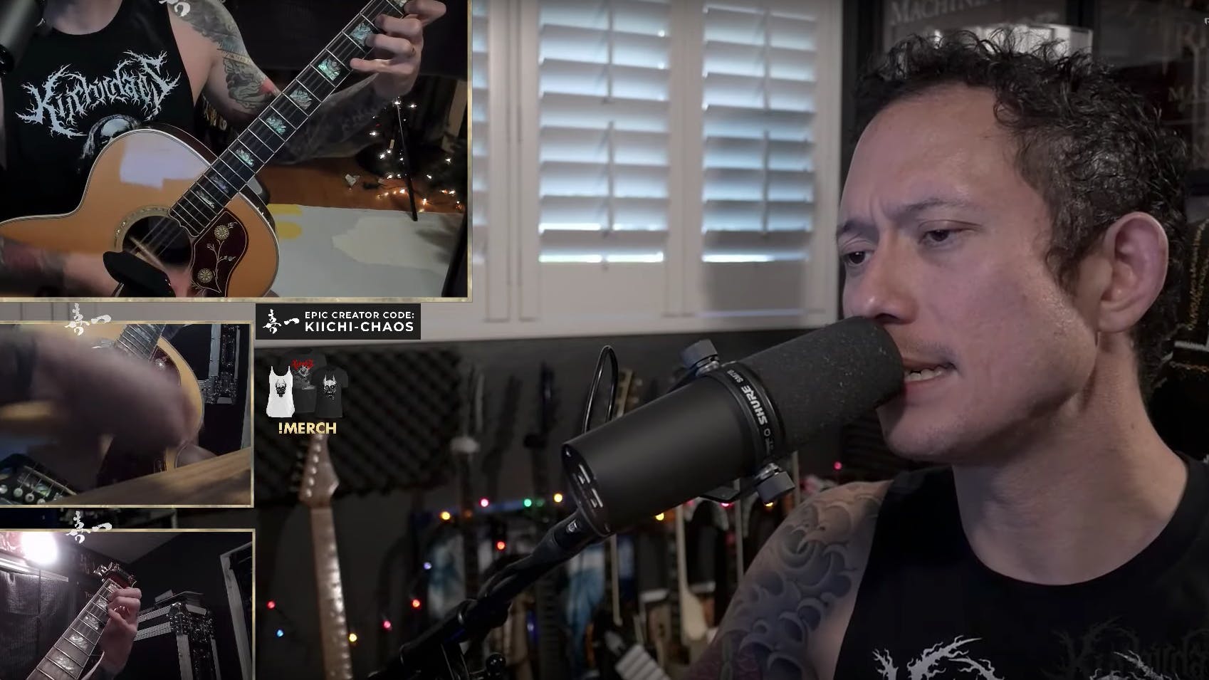 Watch Matt Heafy's Acoustic Cover Of Spiders By Slipknot