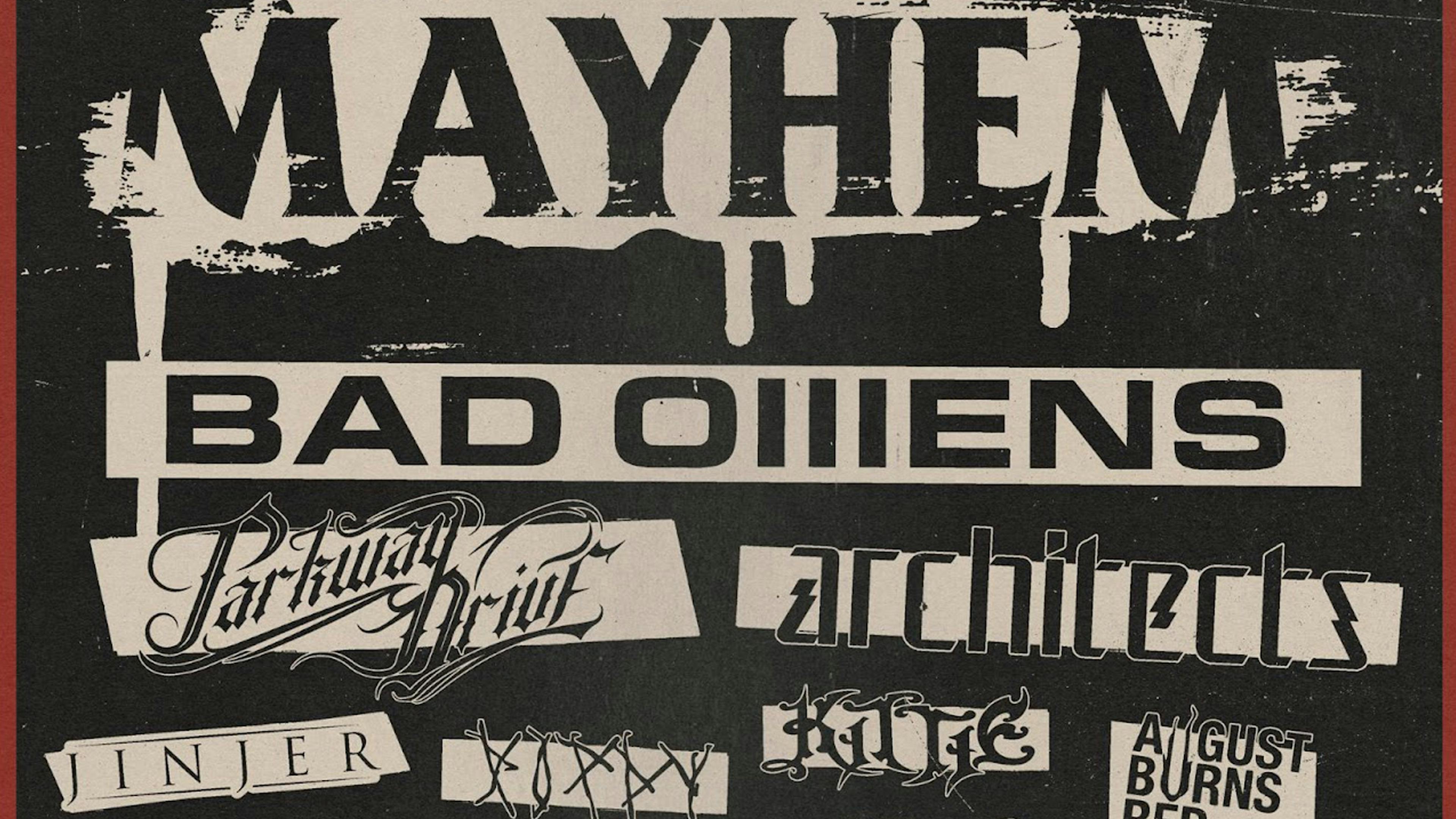 Bad ﻿Omens, Parkway Drive, Architects and more for returning ﻿Mayhem Fest