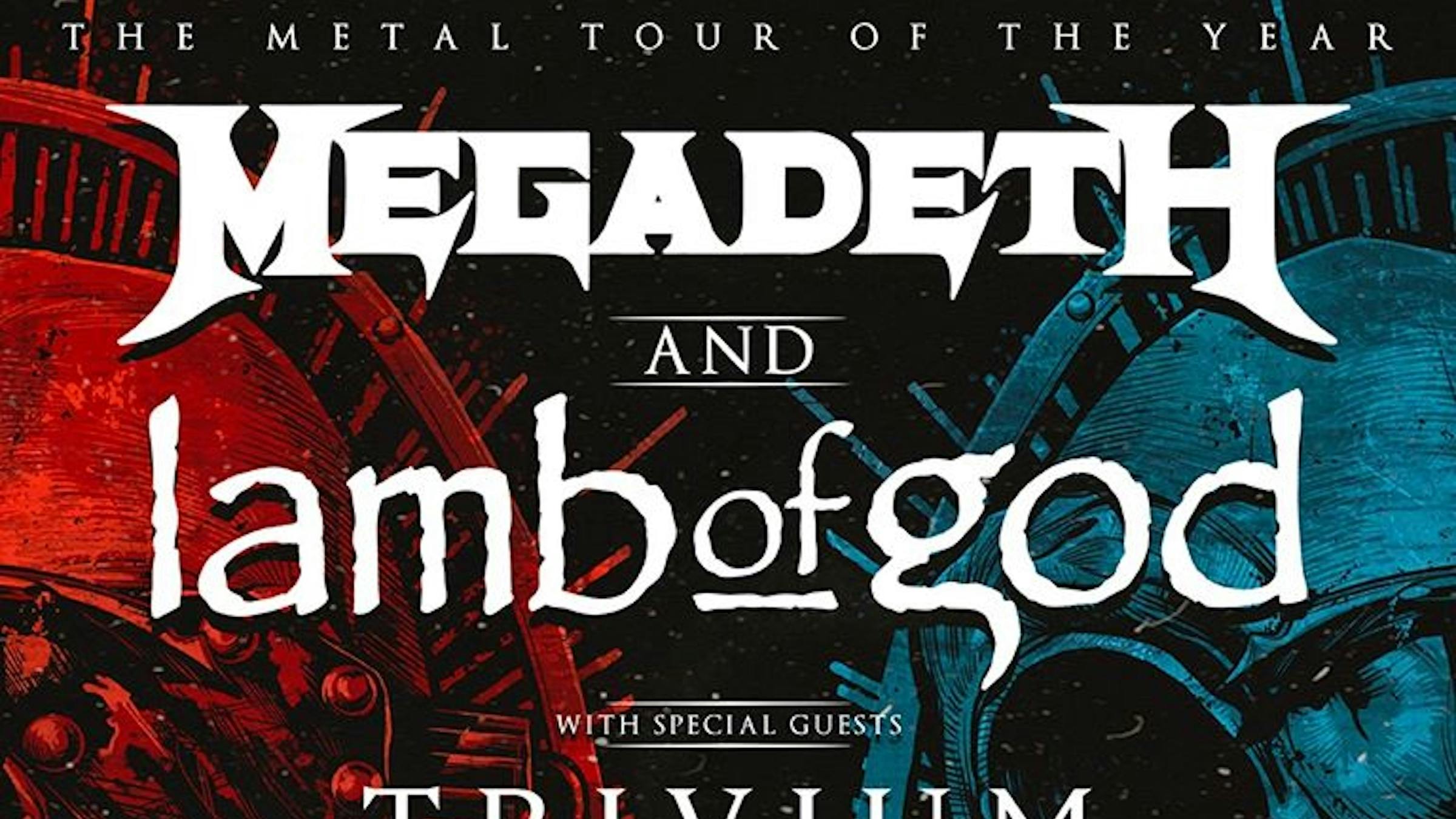 Megadeth, Lamb Of God, Trivium And In Flames Announce The Metal Tour Of The Year Streaming Event