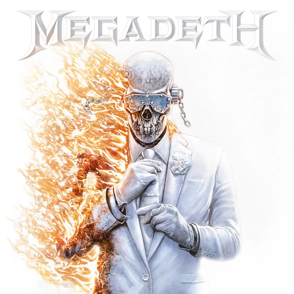 Megadeth self titled album cover artwork 2026