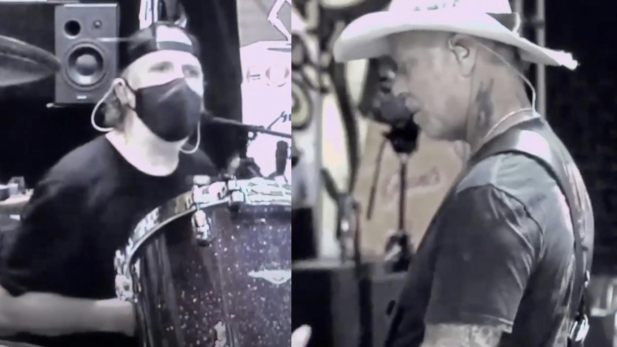 Watch Metallica Rehearse Creeping Death In Lockdown