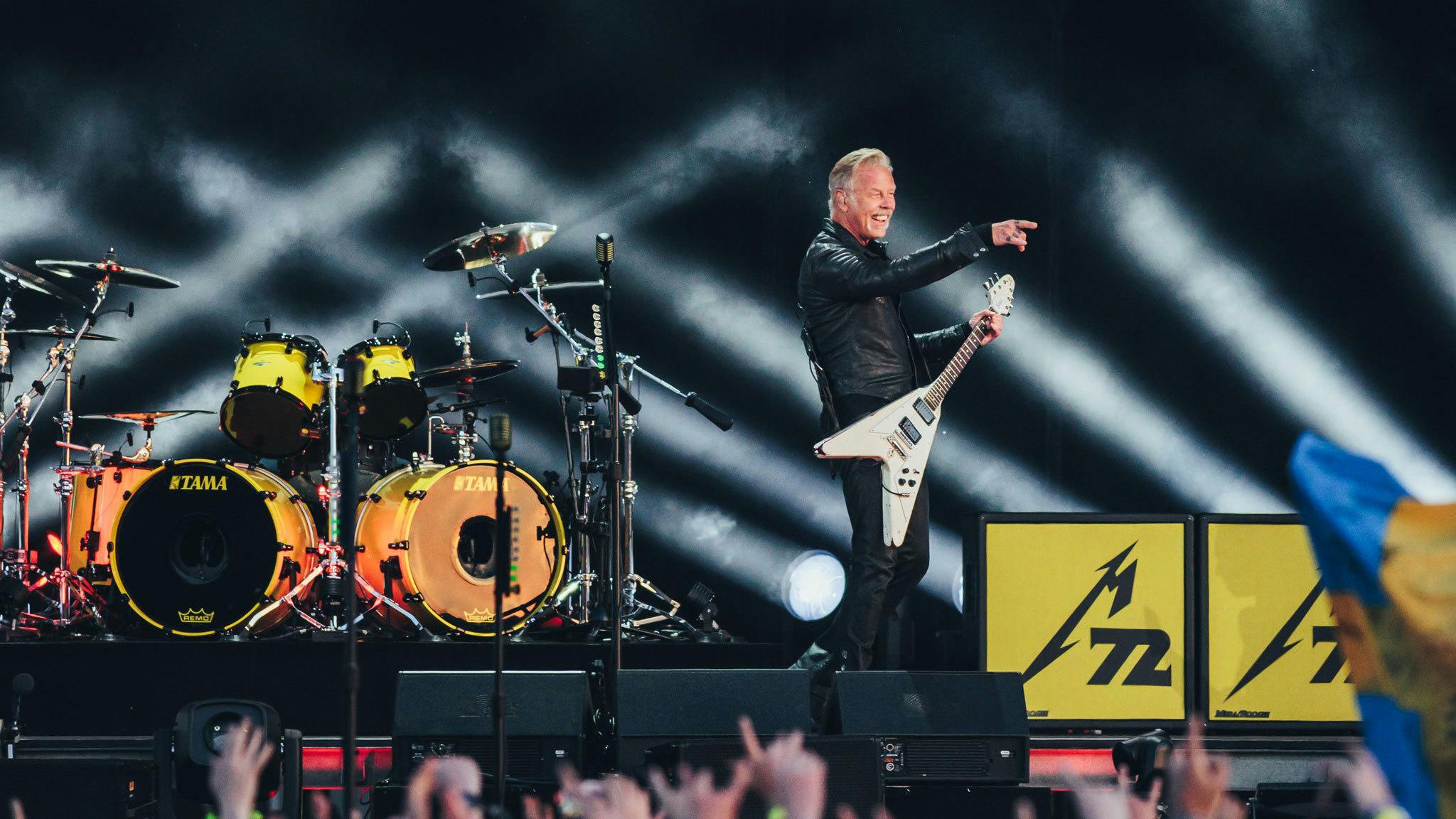 Metallica are reissuing their first five albums on coloured vinyl