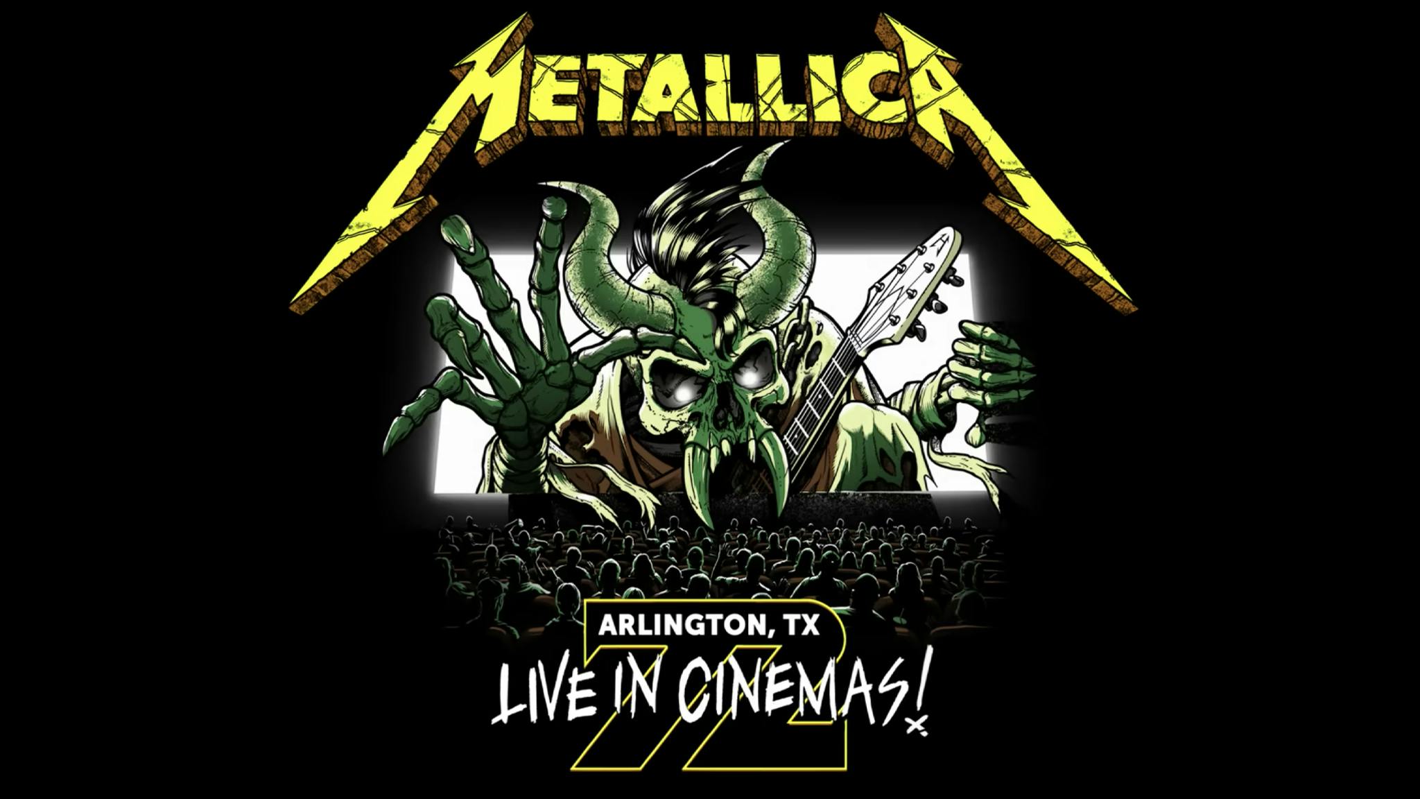 Check out the new trailer for next month’s Metallica world tour cinema event