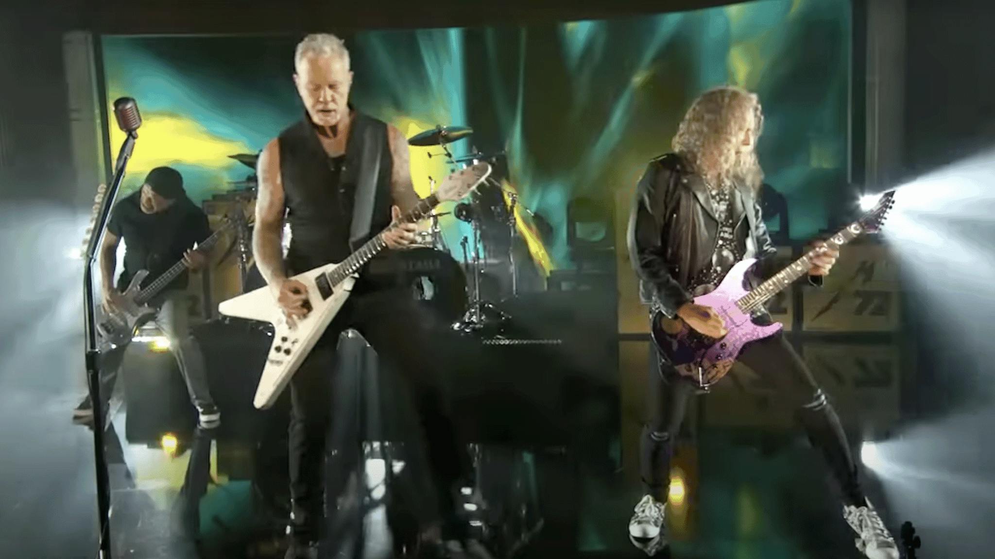 See Metallica tear through Lux Æterna on first night of Jimmy Kimmel residency