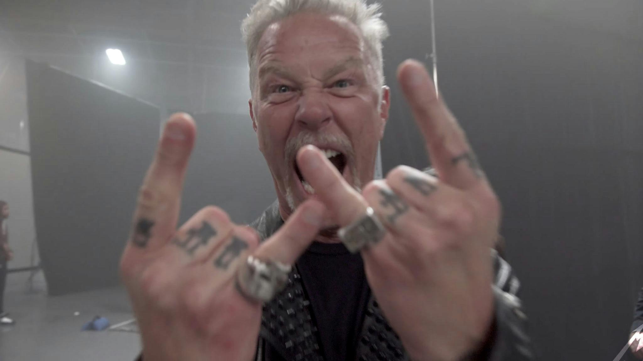 Go behind the scenes on Metallica’s Lux Æterna video